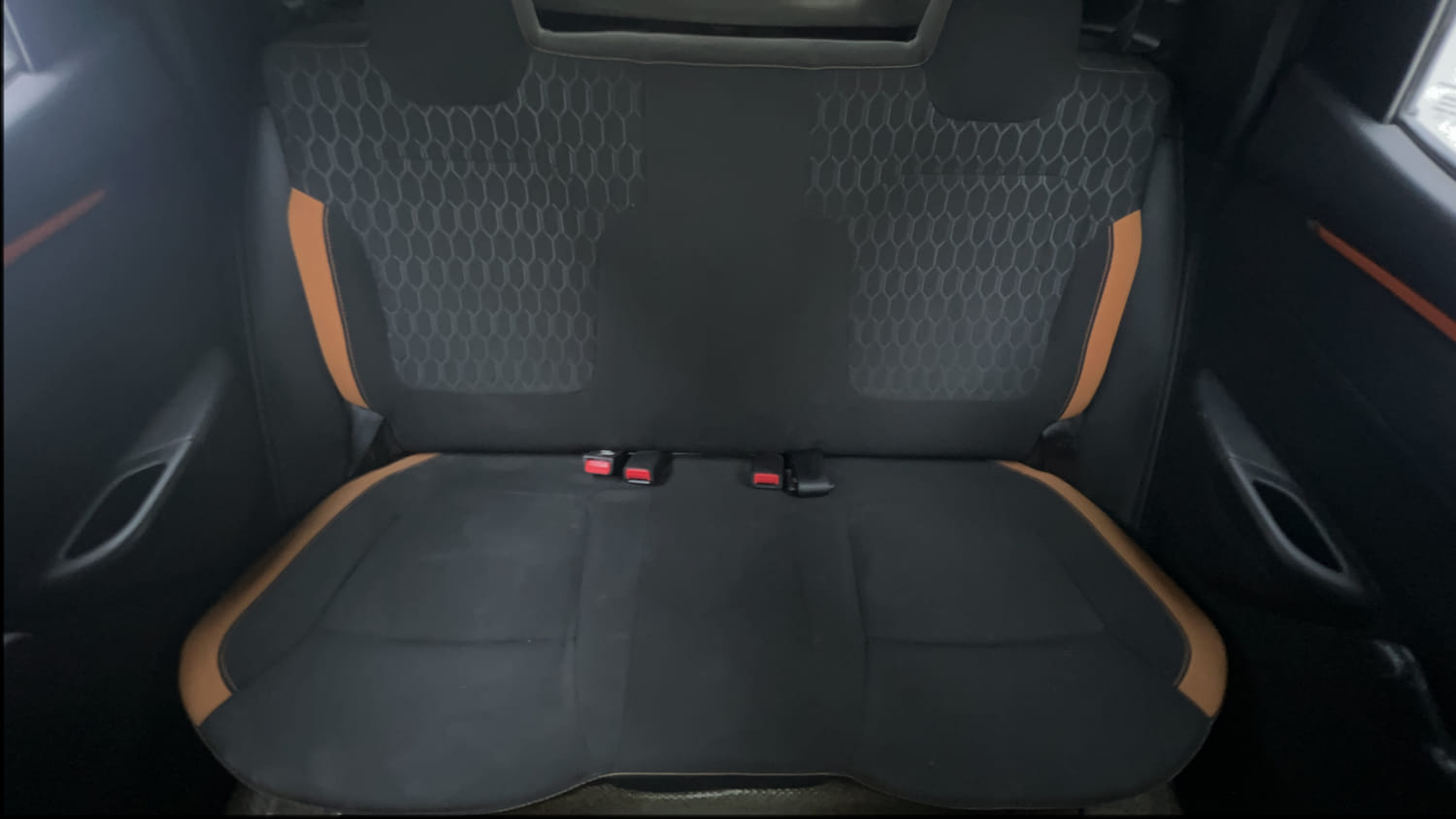 Used 2018 Renault Kwid CLIMBER 1.0 AMT Petrol Automatic interior REAR SEAT CONDITION VIEW