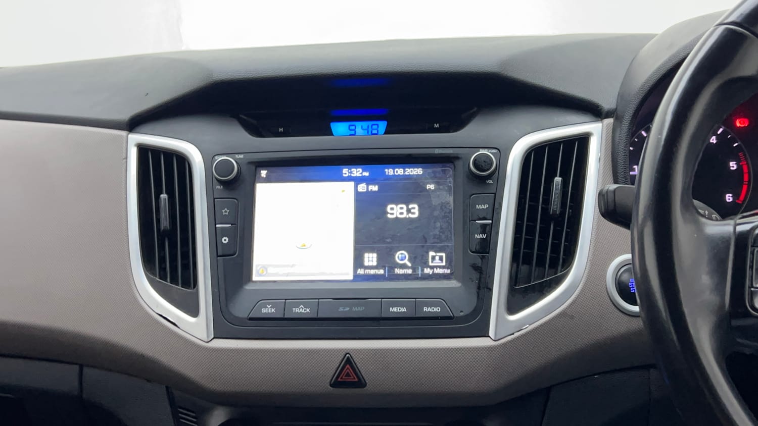 Used 2019 Hyundai Creta SX 1.6 AT CRDi Diesel Automatic top_features Integrated (in-dash) music system