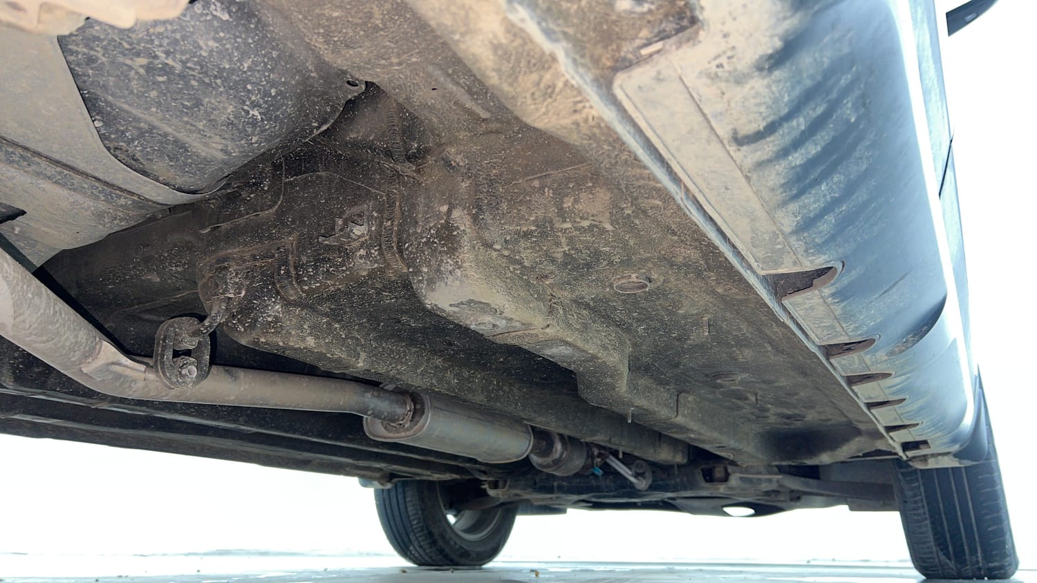 Used 2020 Hyundai Creta SX (O) 1.4 Turbo 7 DCT Petrol Automatic extra REAR RIGHT UNDERBODY VIEW