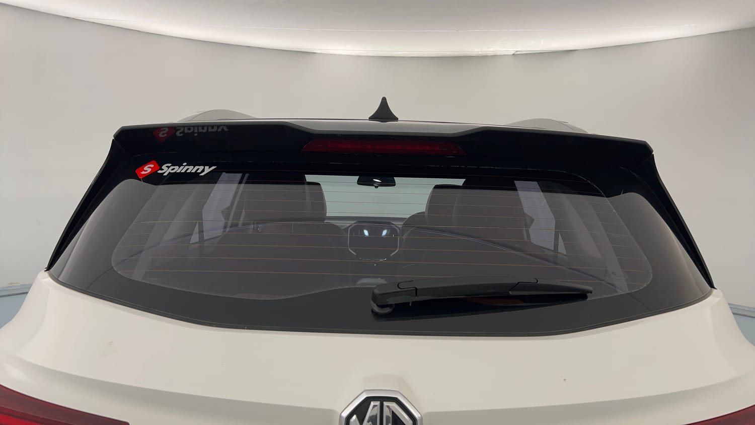 Used 2020 MG Motors Hector Plus Sharp 1.5 DCT Petrol Petrol Automatic exterior BACK WINDSHIELD VIEW