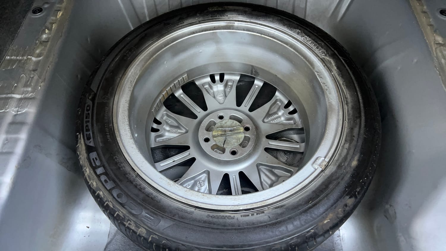 Used 2017 Honda City ZX CVT Petrol Petrol Automatic tyres SPARE TYRE VIEW