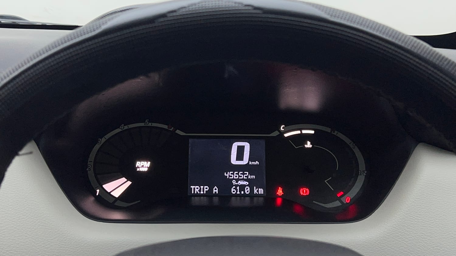 Used 2023 Nissan Magnite XL Petrol+Cng (Outside fitted) Cng Manual interior CLUSTERMETER VIEW