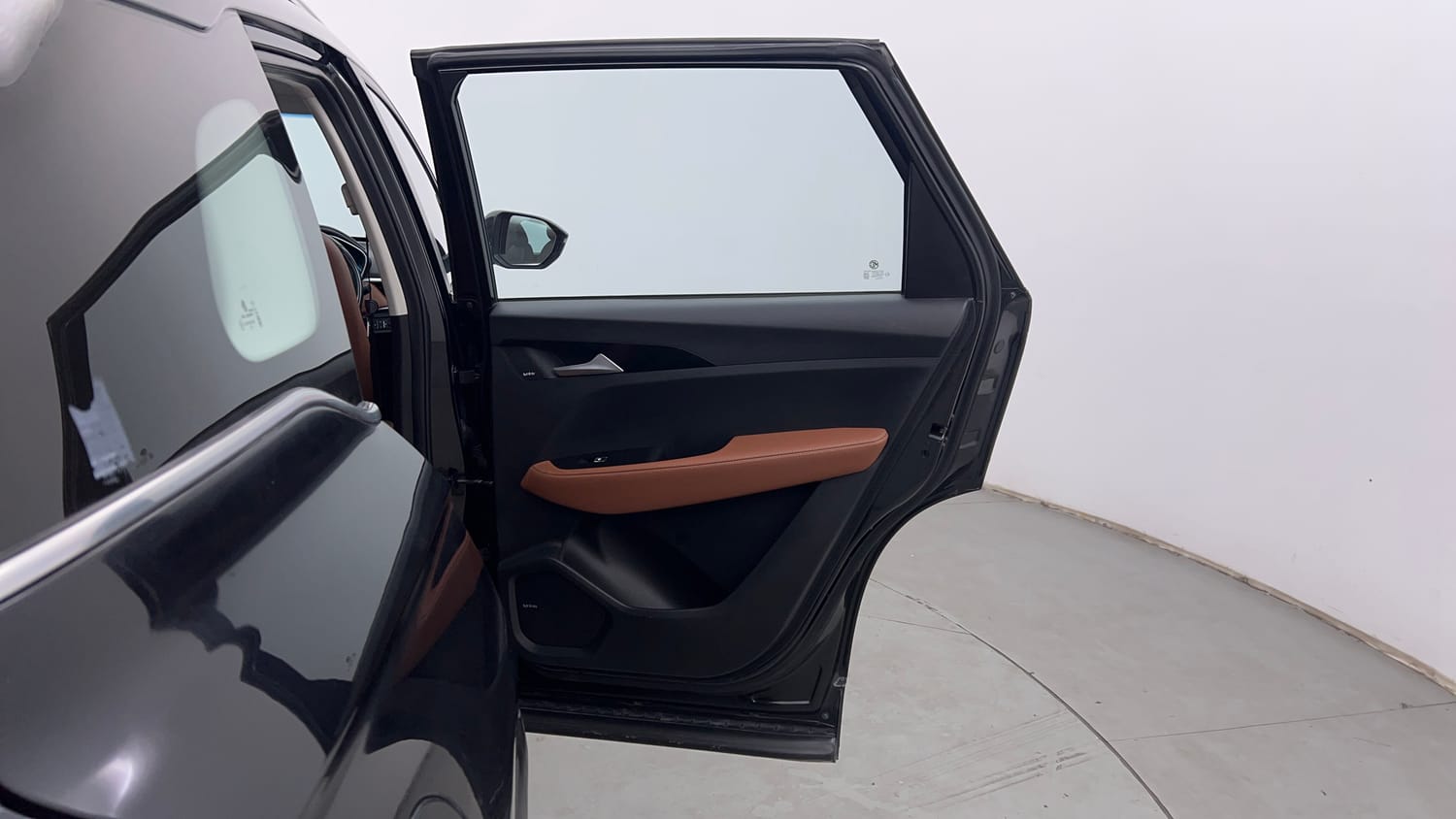 Used 2022 MG Motors Hector Plus Sharp 1.5 Petrol Turbo CVT 6-STR Petrol Automatic interior RIGHT REAR DOOR OPEN VIEW