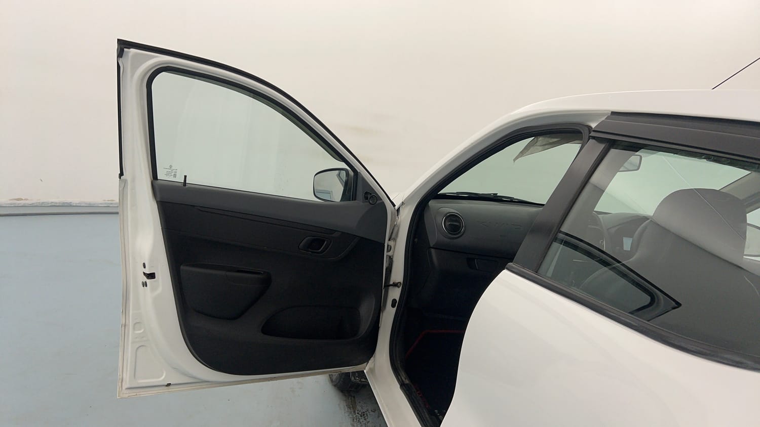 Used 2021 Renault Kwid RXT 1.0 Opt Petrol Manual interior LEFT FRONT DOOR OPEN VIEW
