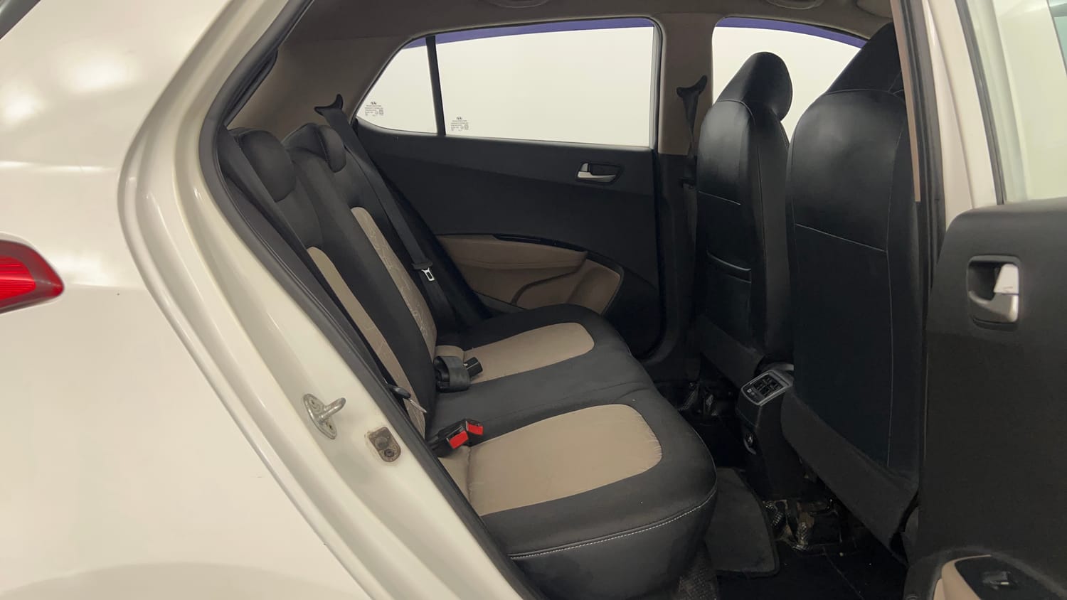 Used 2016 Hyundai Grand i10 Sportz 1.2 Kappa VTVT Petrol Manual interior RIGHT SIDE REAR DOOR CABIN VIEW