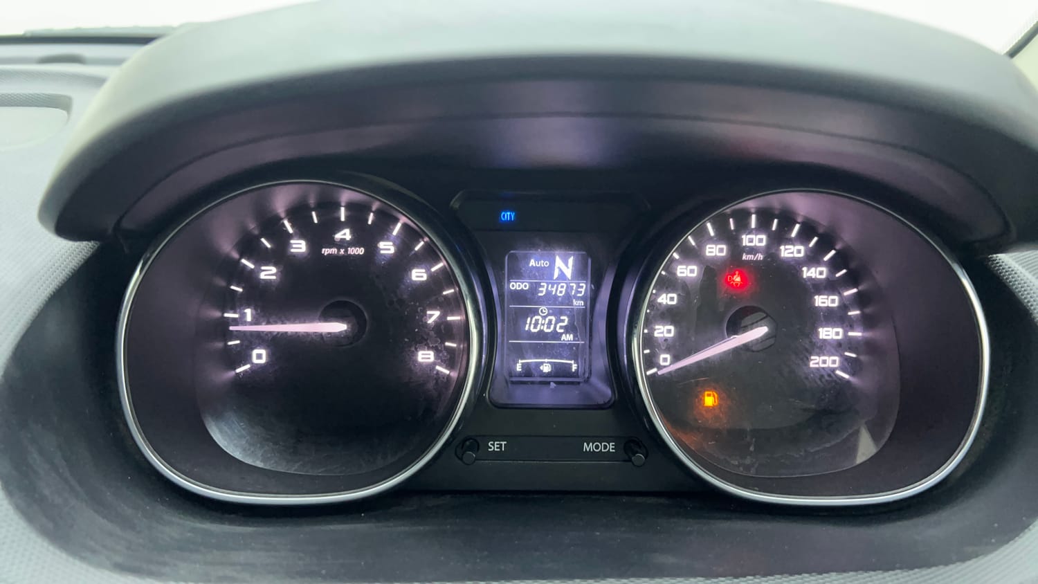 Used 2019 Tata Tiago Revotron XZA Petrol Automatic interior CLUSTERMETER VIEW