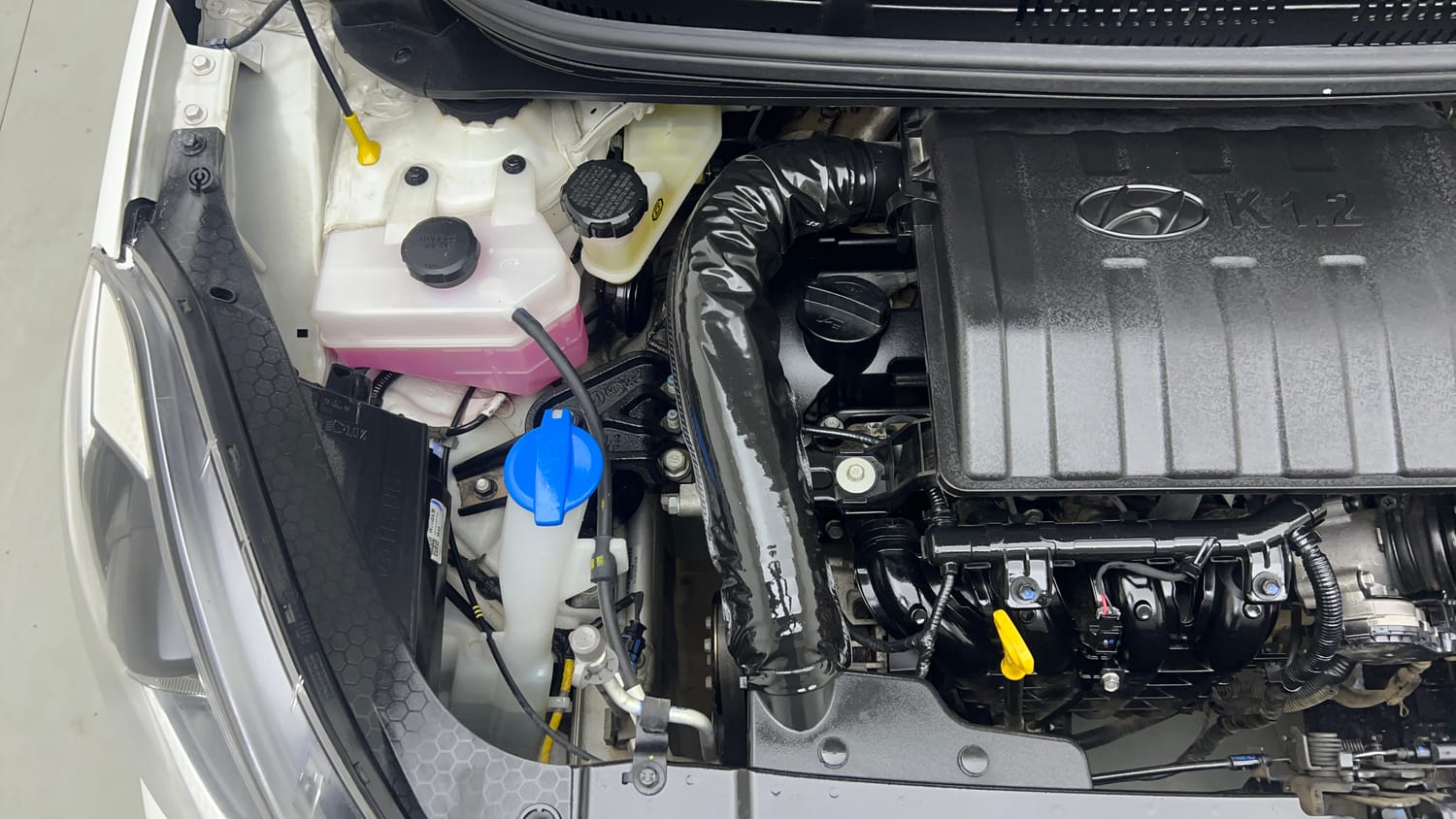 Used 2023 Hyundai Grand i10 Nios Sportz 1.2 Kappa VTVT Petrol Manual engine ENGINE RIGHT SIDE VIEW