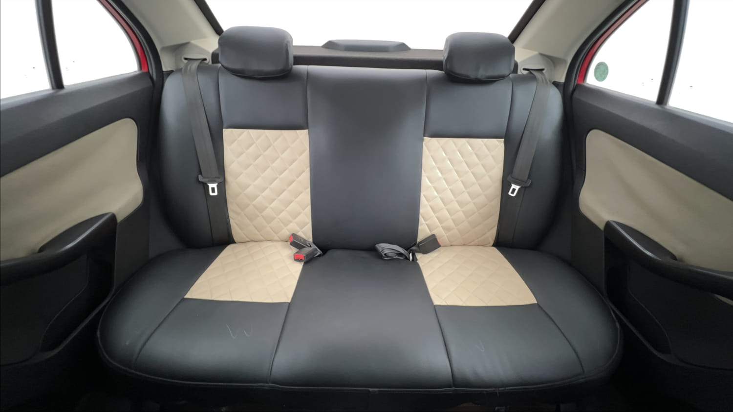 Used 2014 Tata Zest XMS Petrol Petrol Manual interior REAR SEAT CONDITION VIEW
