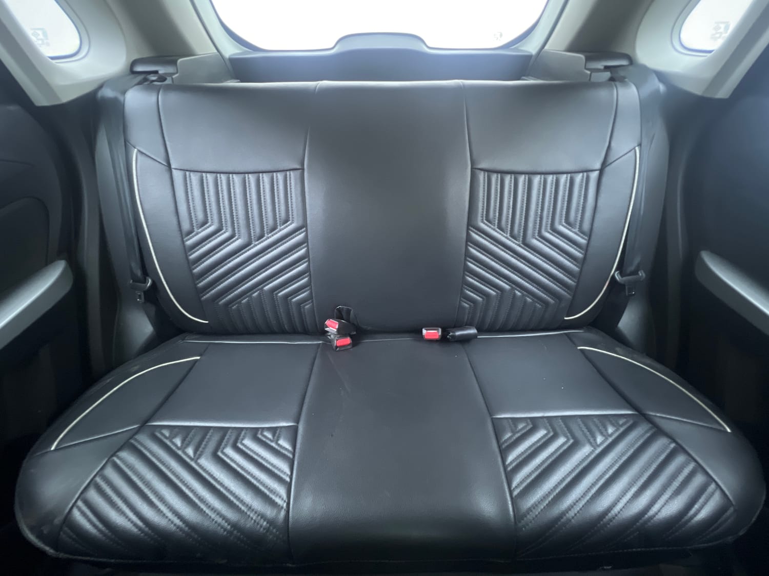 Used 2021 maruti-suzuki Vitara Brezza LXi Petrol Manual interior REAR SEAT CONDITION VIEW