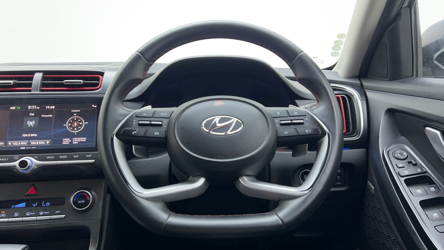Used 2020 Hyundai Creta SX (O) 1.4 Turbo 7 DCT Petrol Automatic interior STEERING VIEW
