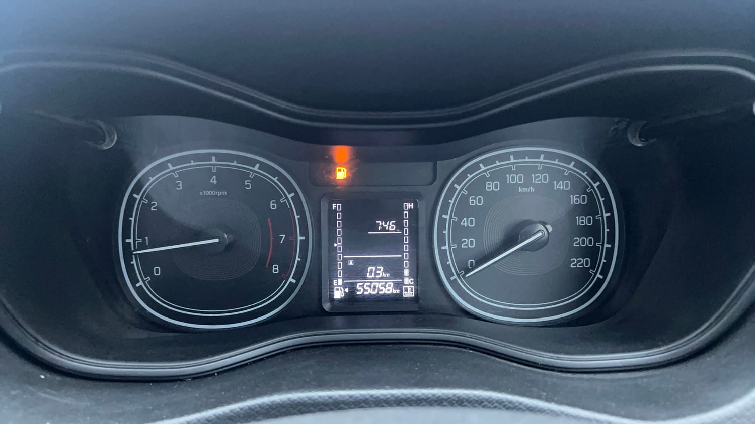 Used 2021 maruti-suzuki Vitara Brezza LXi Petrol Manual interior CLUSTERMETER VIEW