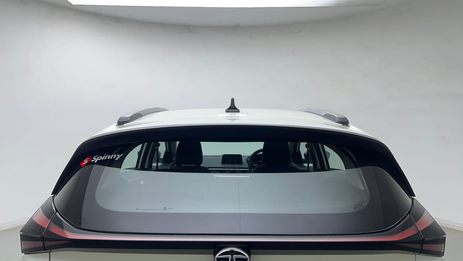 Used 2023 Tata Nexon Creative 1.2 Revotron Petrol 6MT Petrol Manual exterior BACK WINDSHIELD VIEW