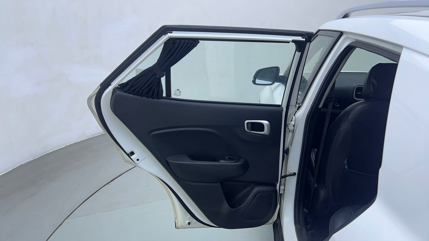 Used 2019 Hyundai Venue SX Plus 1.0 Turbo DCT Petrol Automatic interior LEFT REAR DOOR OPEN VIEW