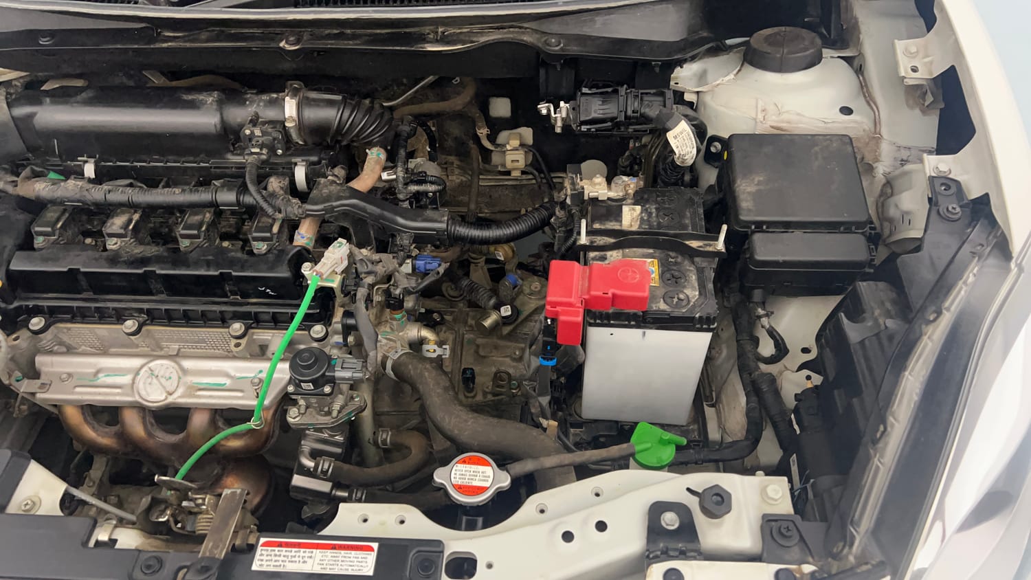 Used 2022 Maruti Suzuki Dzire ZXi Plus Petrol Manual engine ENGINE LEFT SIDE VIEW