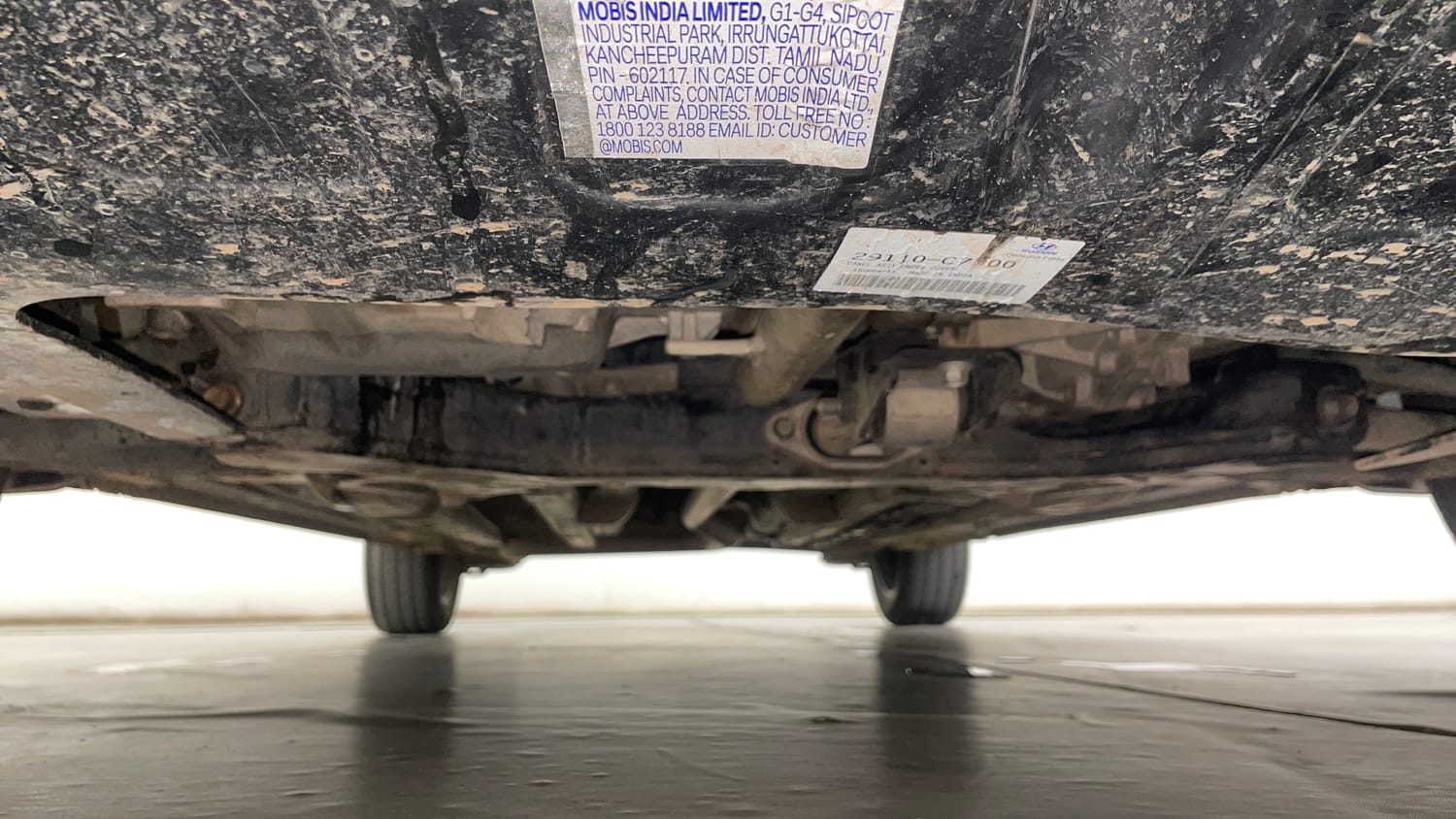 Used 2018 Hyundai Elite i20 Asta 1.4 CRDI Diesel Manual extra FRONT LEFT UNDERBODY VIEW
