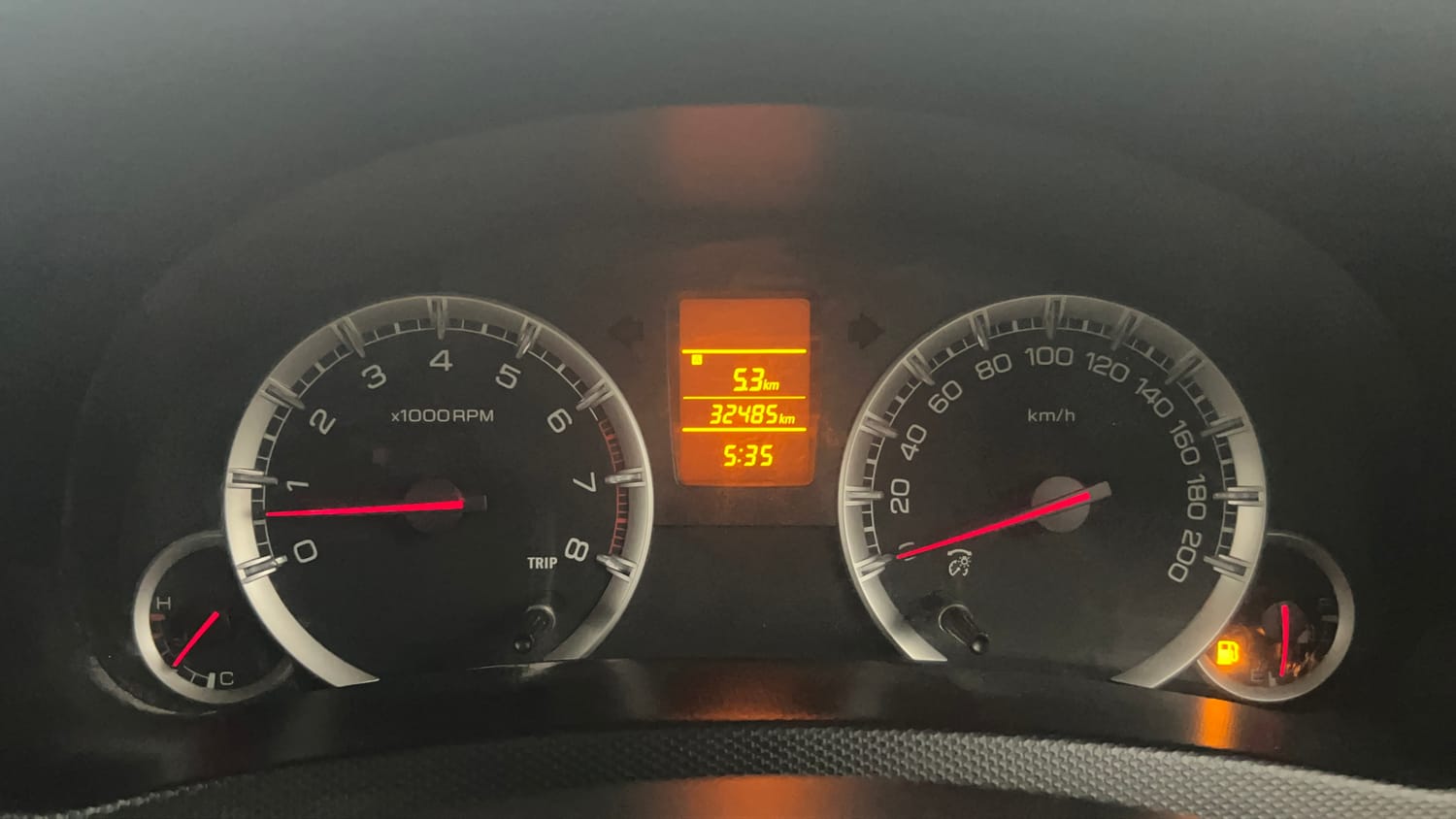 Used 2014 Maruti Suzuki Swift Dzire VXI Petrol Manual interior CLUSTERMETER VIEW