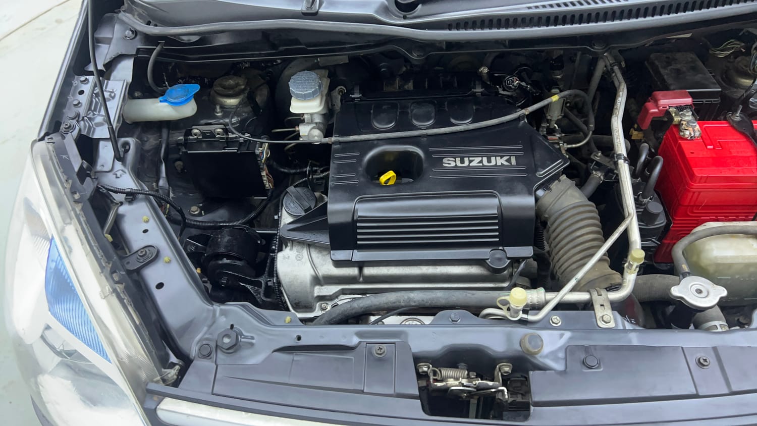 Used 2013 Maruti Suzuki Wagon R 1.0 LXI CNG (outside fitted) Cng Manual engine ENGINE RIGHT SIDE VIEW