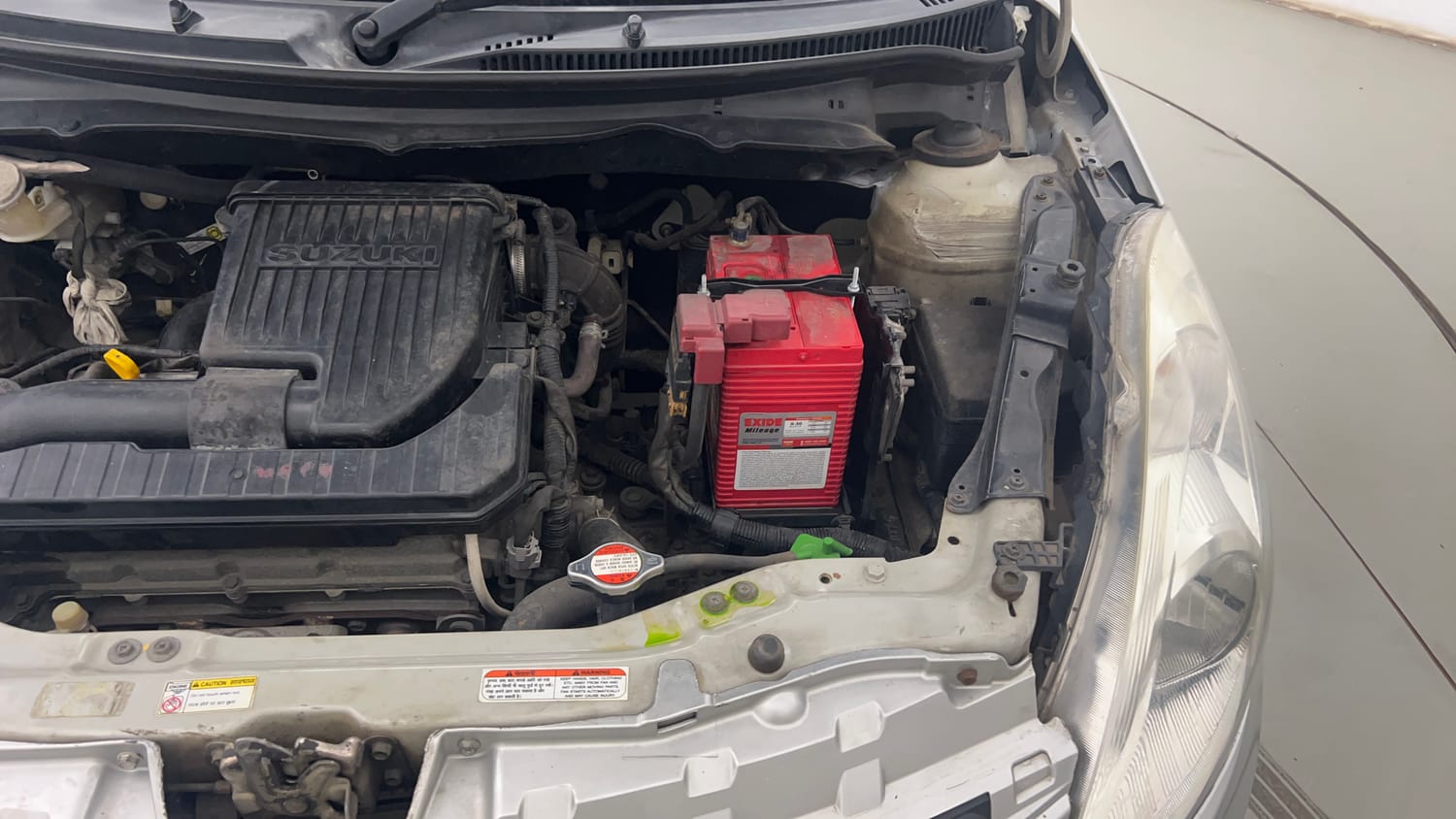 Used 2014 Maruti Suzuki Swift Dzire VXI Petrol Manual engine ENGINE LEFT SIDE VIEW