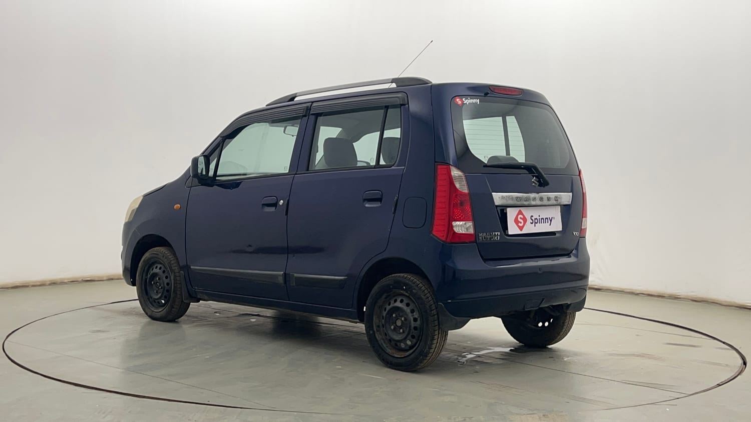 Used 2018 Maruti Suzuki Wagon R 1.0 VXI AMT Petrol Automatic exterior LEFT REAR CORNER VIEW
