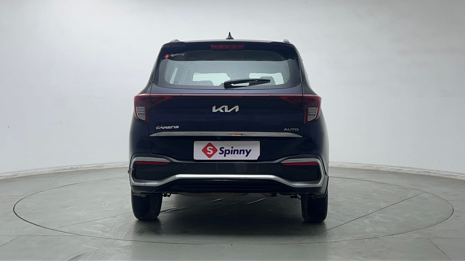 Used 2022 Kia Carens Luxury Plus 1.5 Diesel AT 7 STR Diesel Automatic exterior BACK VIEW