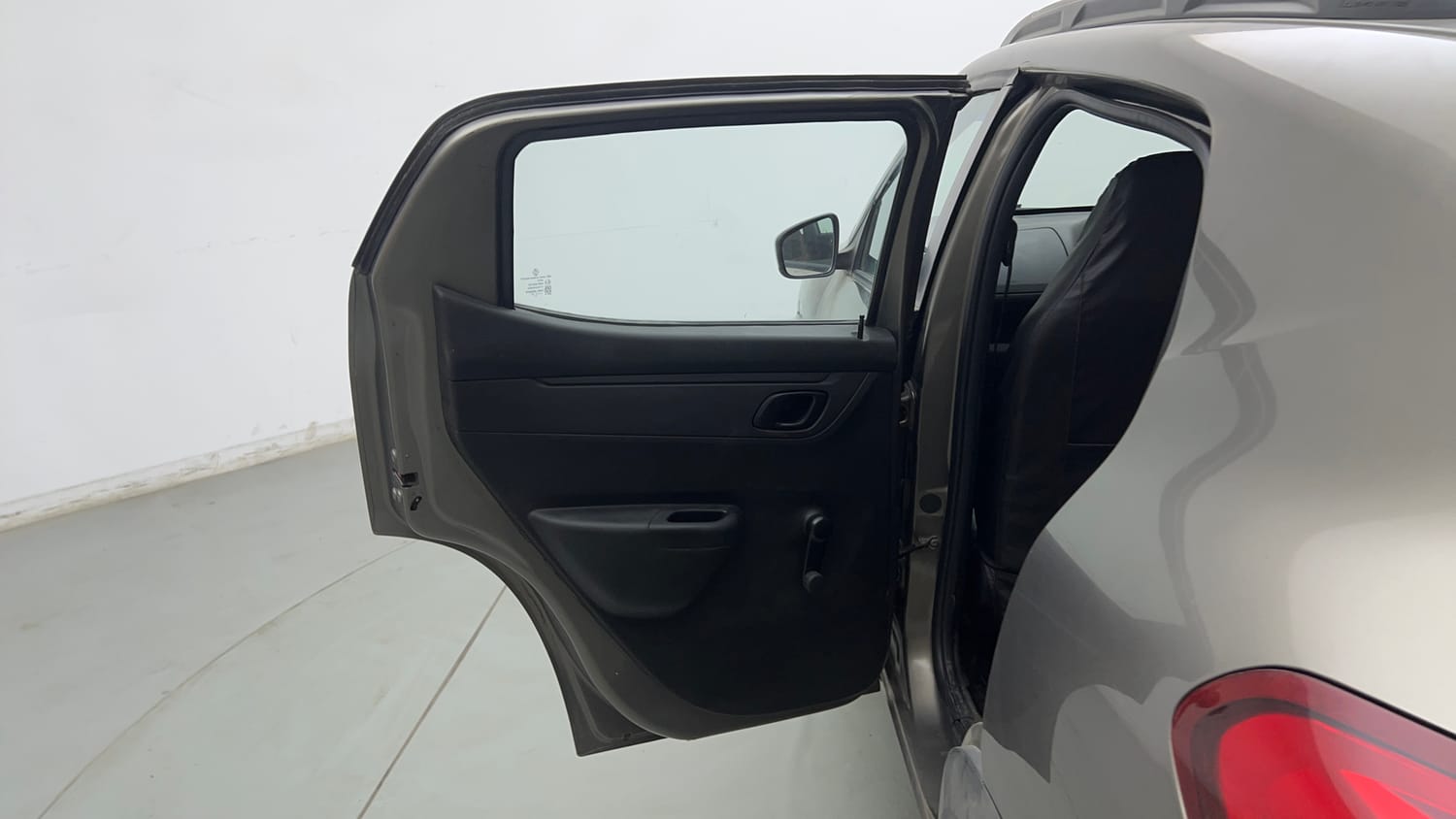 Used 2017 Renault Kwid 1.0 RXL AMT Petrol Automatic interior LEFT REAR DOOR OPEN VIEW