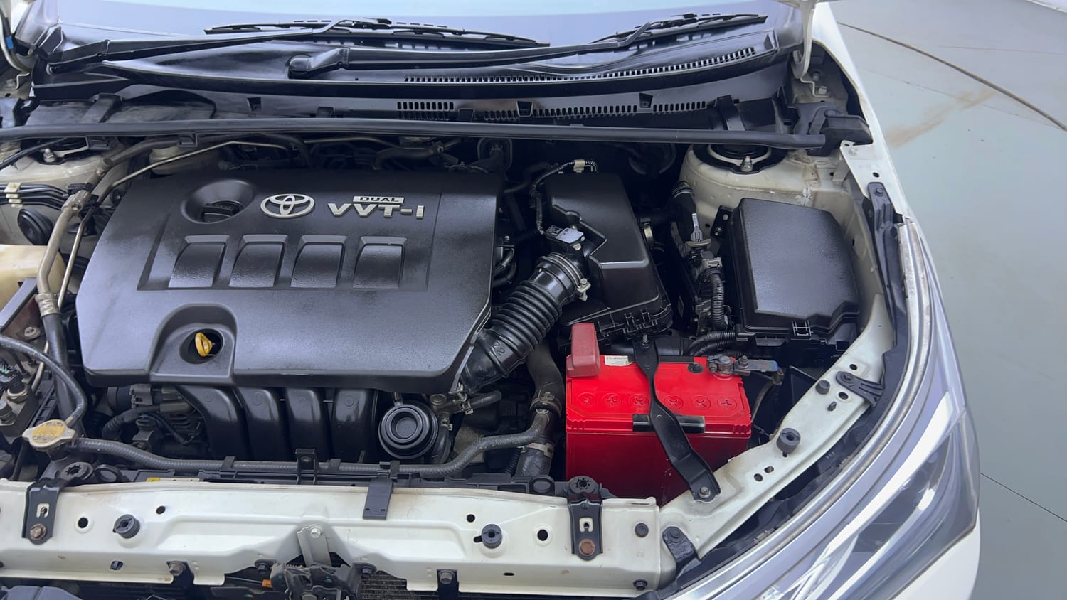 Used 2019 Toyota Corolla Altis GL Petrol Petrol Manual engine ENGINE LEFT SIDE VIEW
