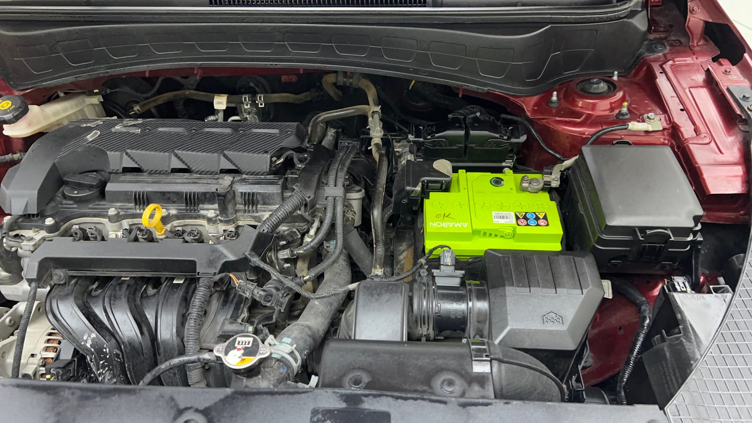 Used 2021 kia Seltos HTX IVT 1.5 Petrol Automatic engine ENGINE LEFT SIDE VIEW