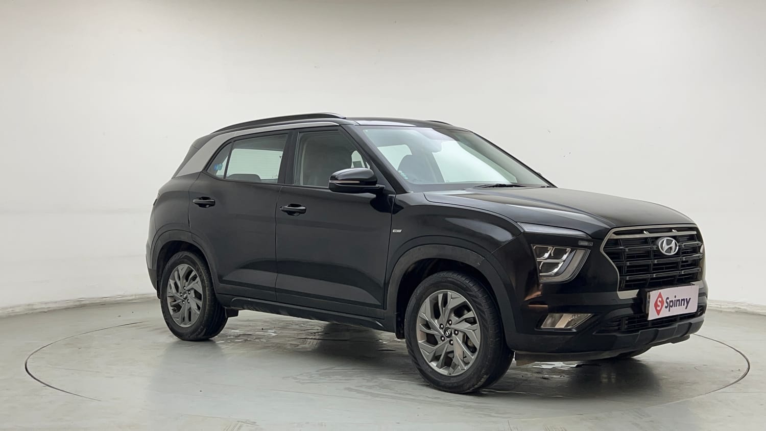 Used 2020 Hyundai Creta SX (O) 1.4 Turbo 7 DCT Petrol Automatic exterior RIGHT FRONT CORNER VIEW