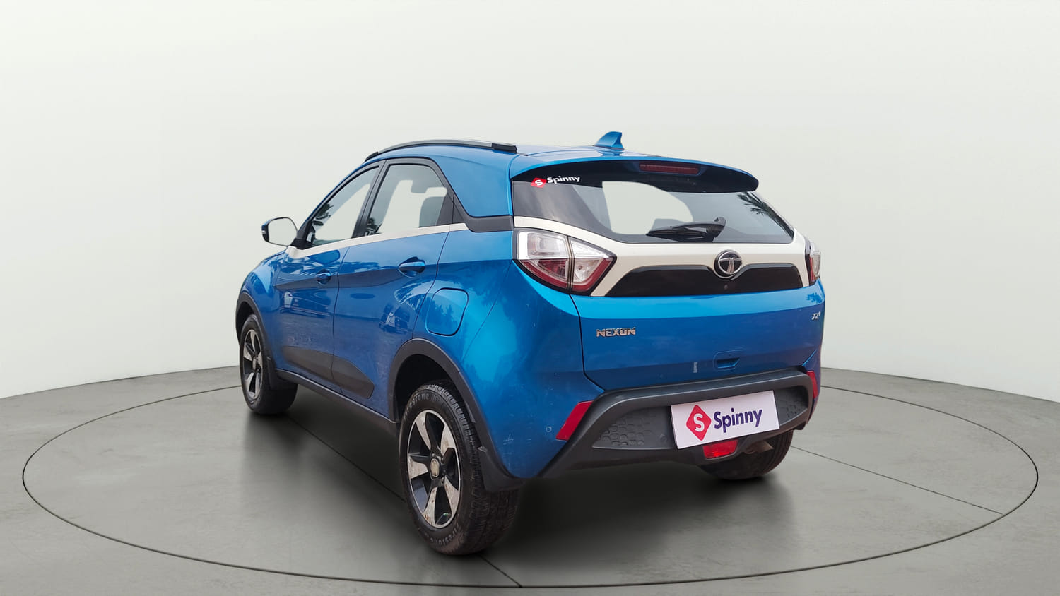 Used 2017 Tata Nexon XZ Plus Diesel Diesel Manual exterior LEFT REAR CORNER VIEW