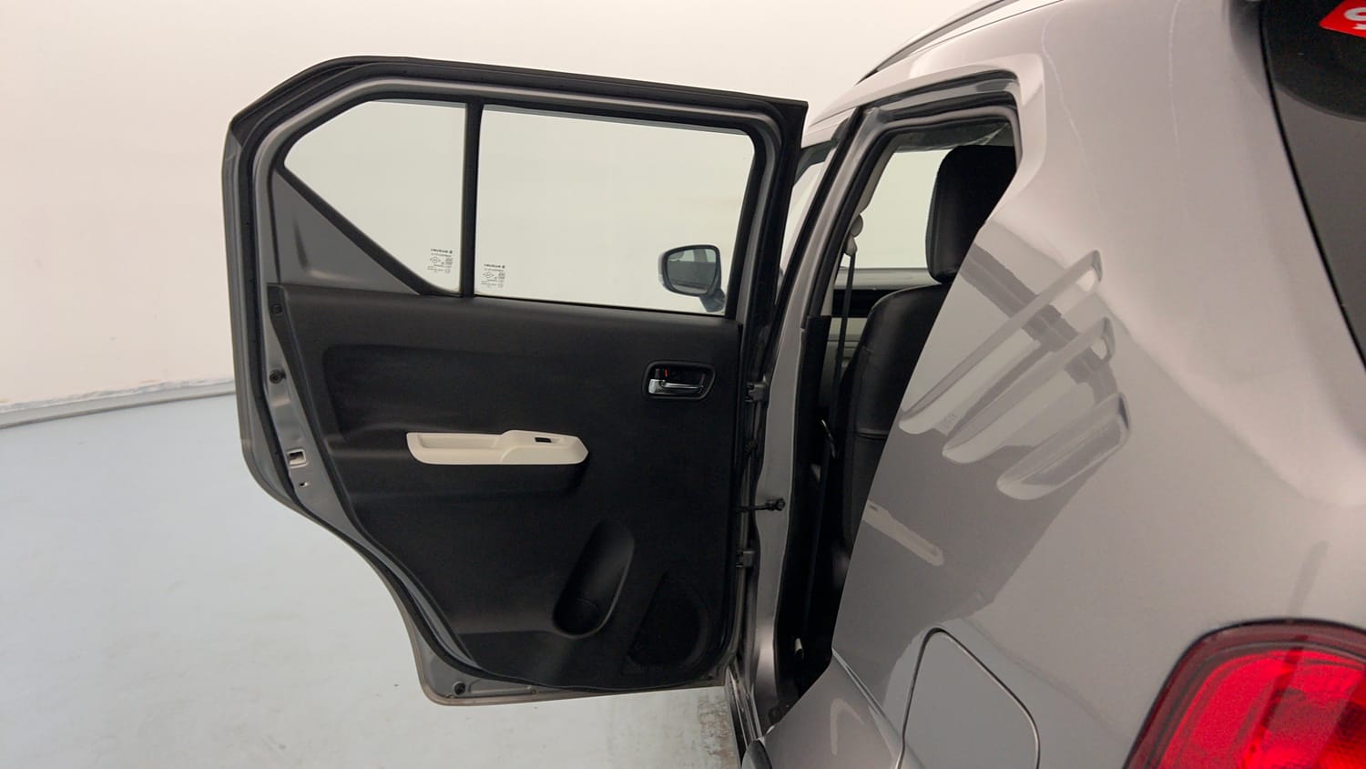Used 2022 Maruti Suzuki Ignis Zeta 1.2 MT Petrol Manual interior LEFT REAR DOOR OPEN VIEW