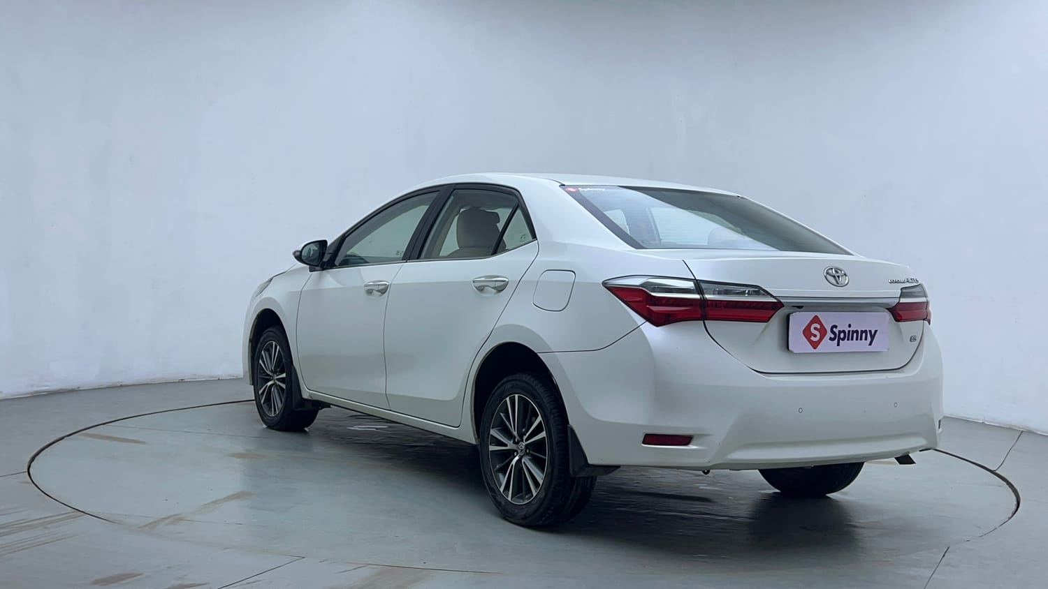 Used 2019 Toyota Corolla Altis GL Petrol Petrol Manual exterior LEFT REAR CORNER VIEW