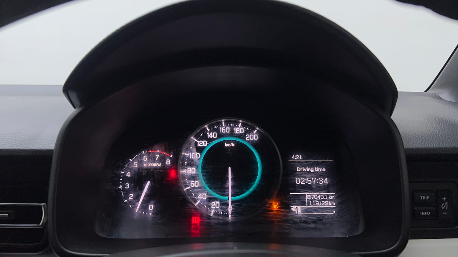 Used 2020 Maruti Suzuki Ignis Zeta 1.2 MT Petrol Manual interior CLUSTERMETER VIEW