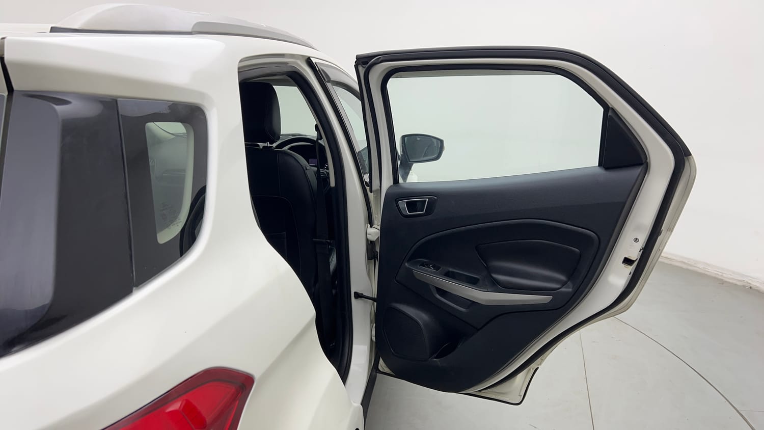 Used 2018 Ford EcoSport Titanium + 1.5L Ti-VCT Petrol Manual interior RIGHT REAR DOOR OPEN VIEW