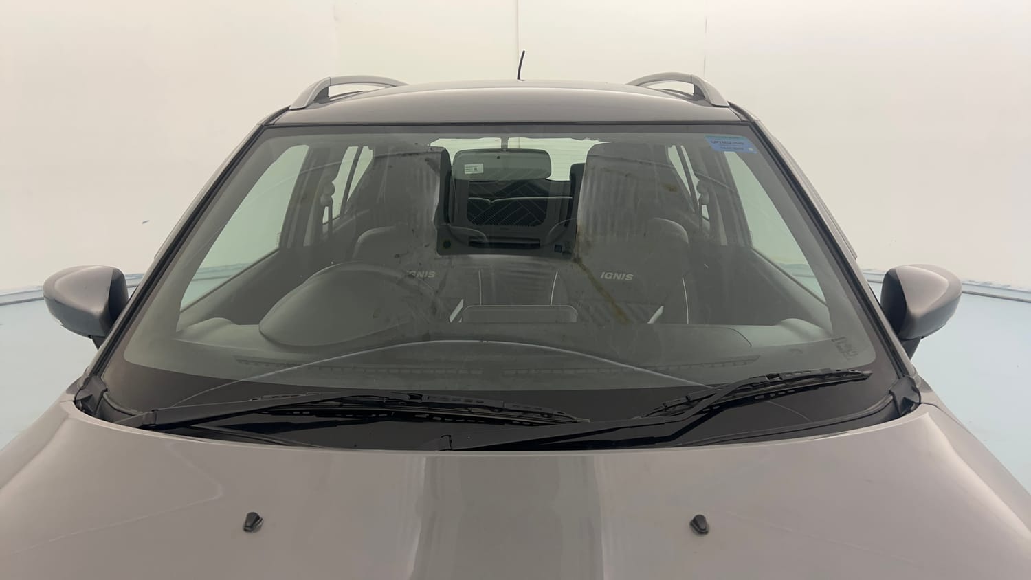 Used 2022 Maruti Suzuki Ignis Zeta 1.2 MT Petrol Manual exterior FRONT WINDSHIELD VIEW