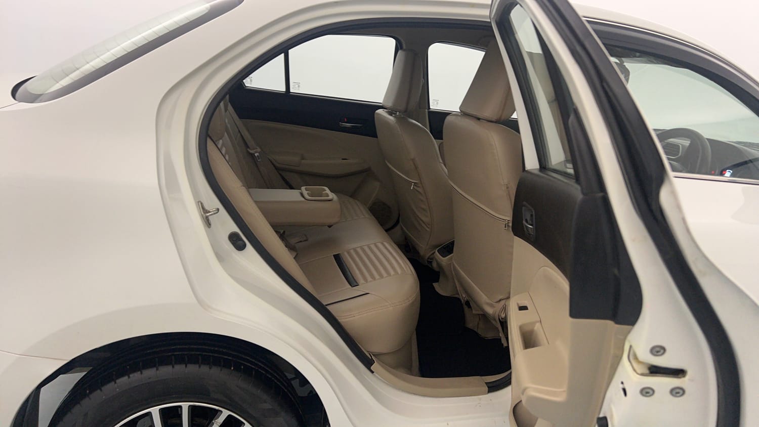 Used 2022 Maruti Suzuki Dzire ZXi Plus Petrol Manual interior RIGHT SIDE REAR DOOR CABIN VIEW