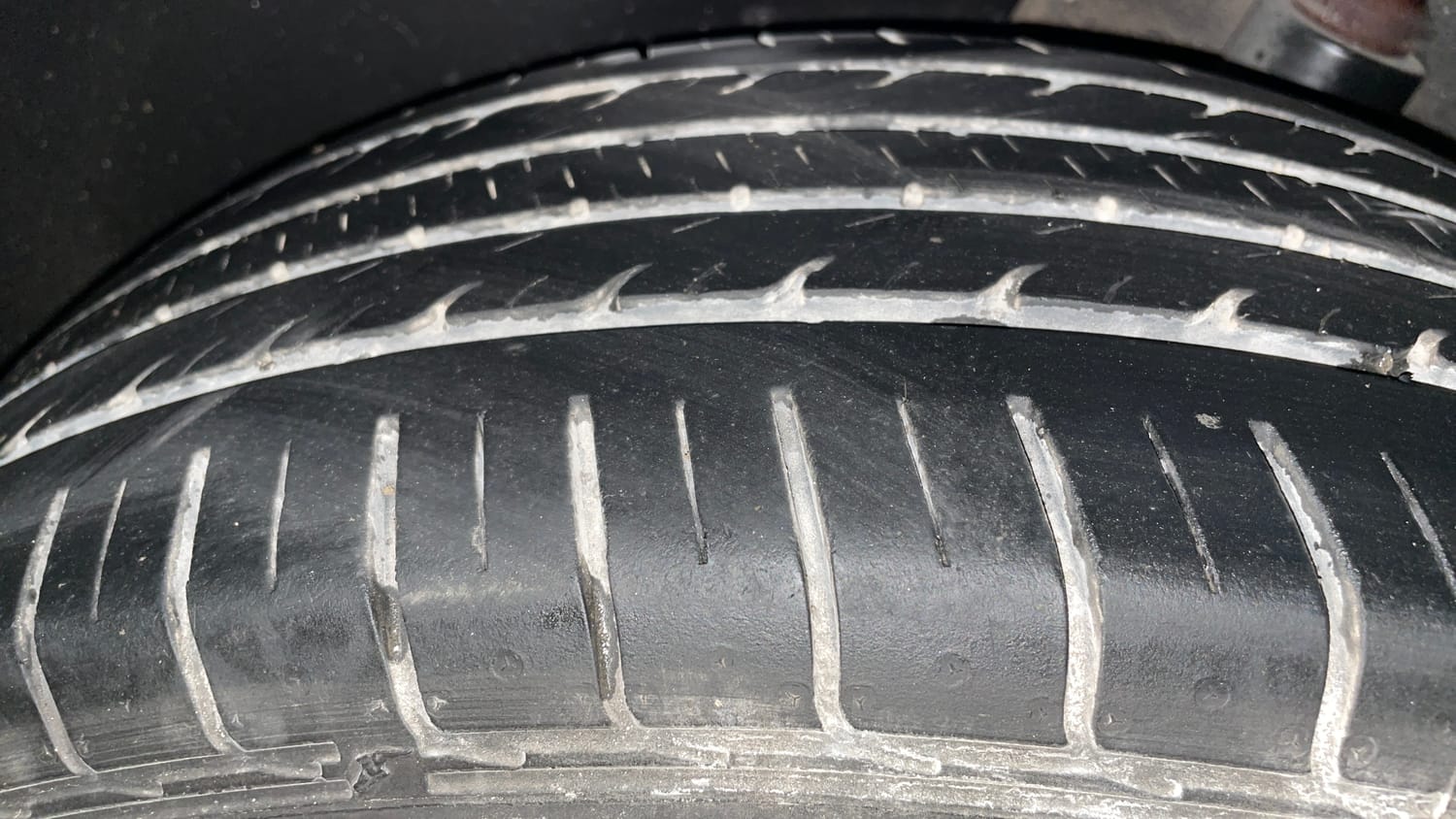 Used 2023 Kia Seltos HTX 1.5 Petrol Manual tyres LEFT REAR TYRE TREAD VIEW