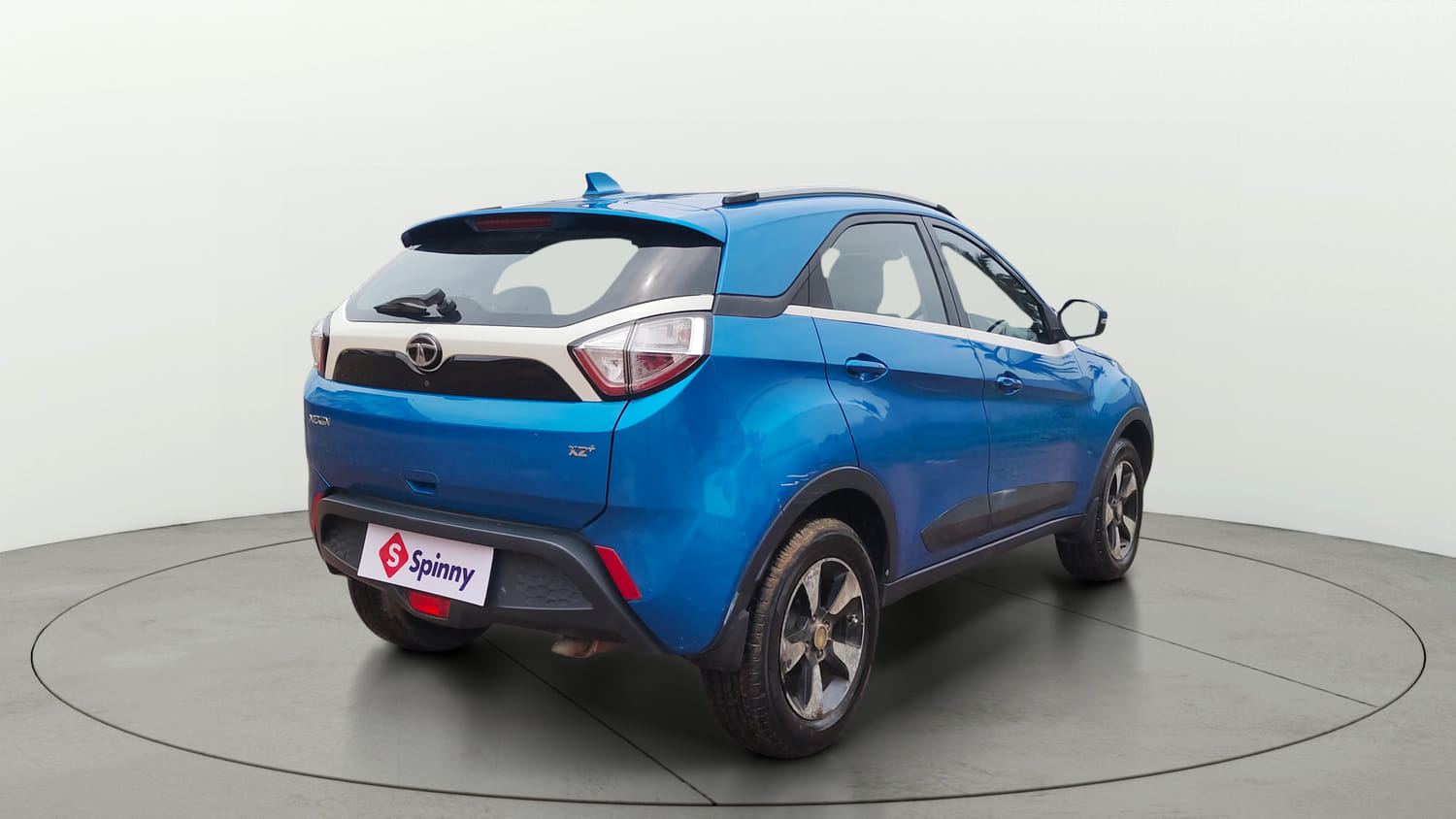 Used 2017 Tata Nexon XZ Plus Diesel Diesel Manual exterior RIGHT REAR CORNER VIEW