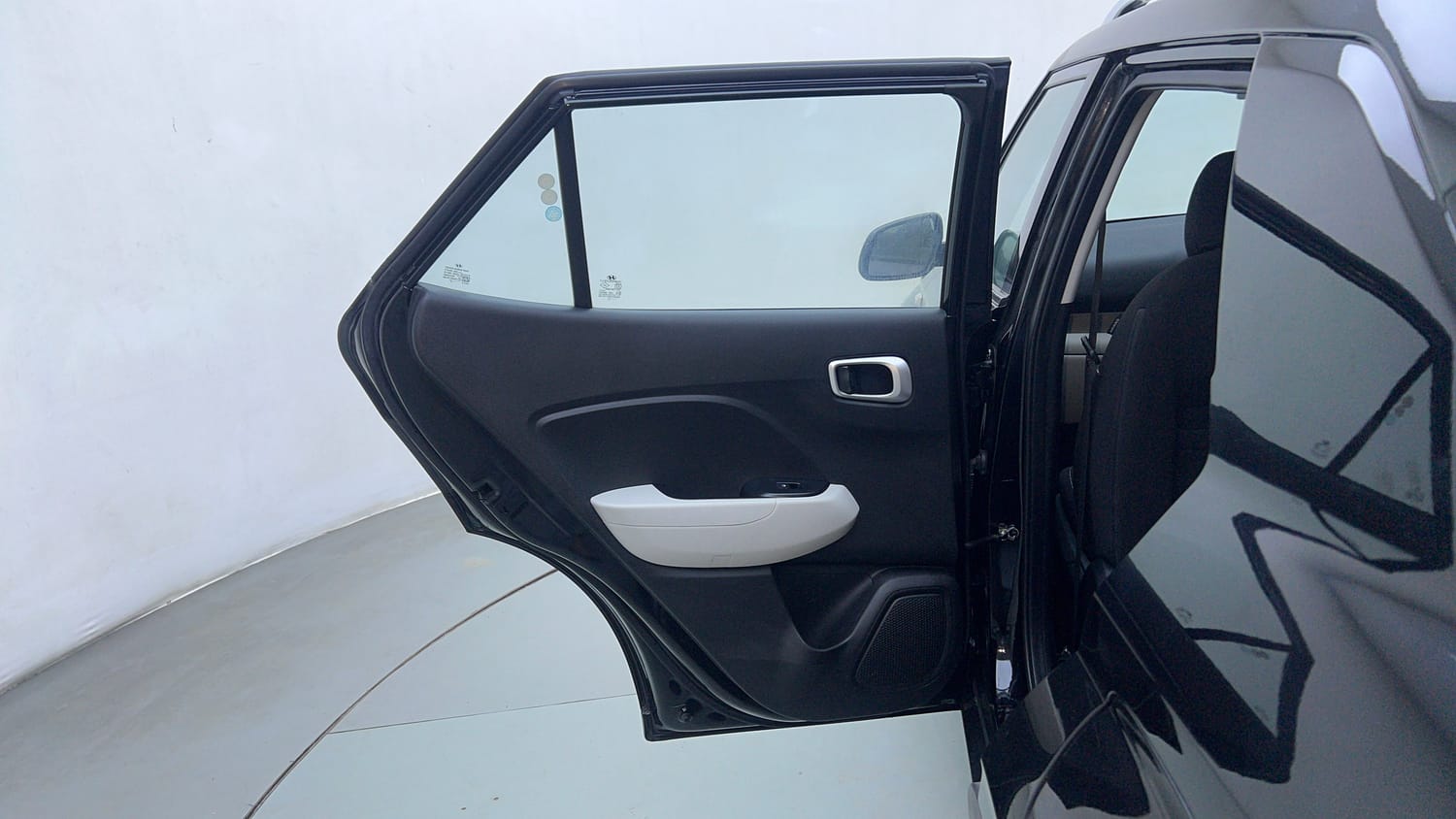 Used 2025 Hyundai Venue S Plus 1.2 Petrol MT Petrol Manual interior LEFT REAR DOOR OPEN VIEW