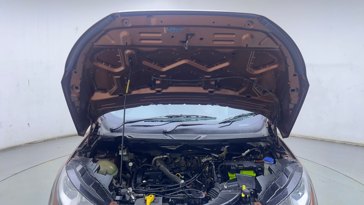 Used 2018 Ford EcoSport Titanium 1.5L Ti-VCT Petrol Manual engine ENGINE & BONNET OPEN FRONT VIEW