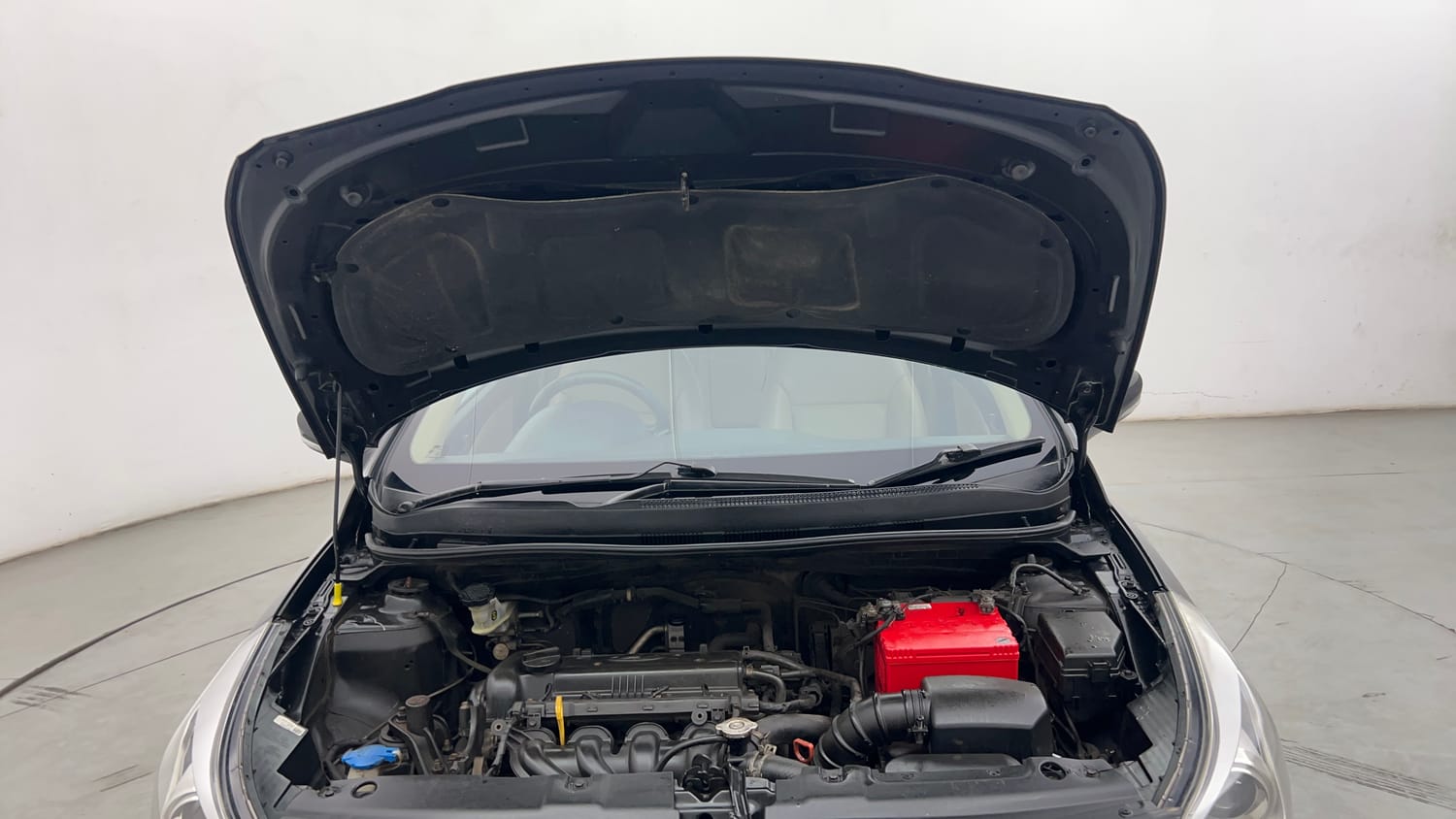 Used 2016 Hyundai Verna 1.6 VTVT S AT Petrol Automatic engine ENGINE & BONNET OPEN FRONT VIEW