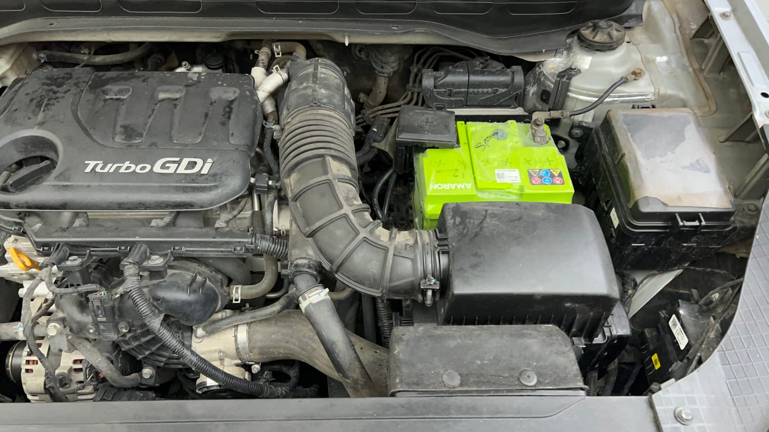 Used 2019 hyundai Venue SX 1.0 Turbo Petrol Petrol Manual engine ENGINE LEFT SIDE VIEW