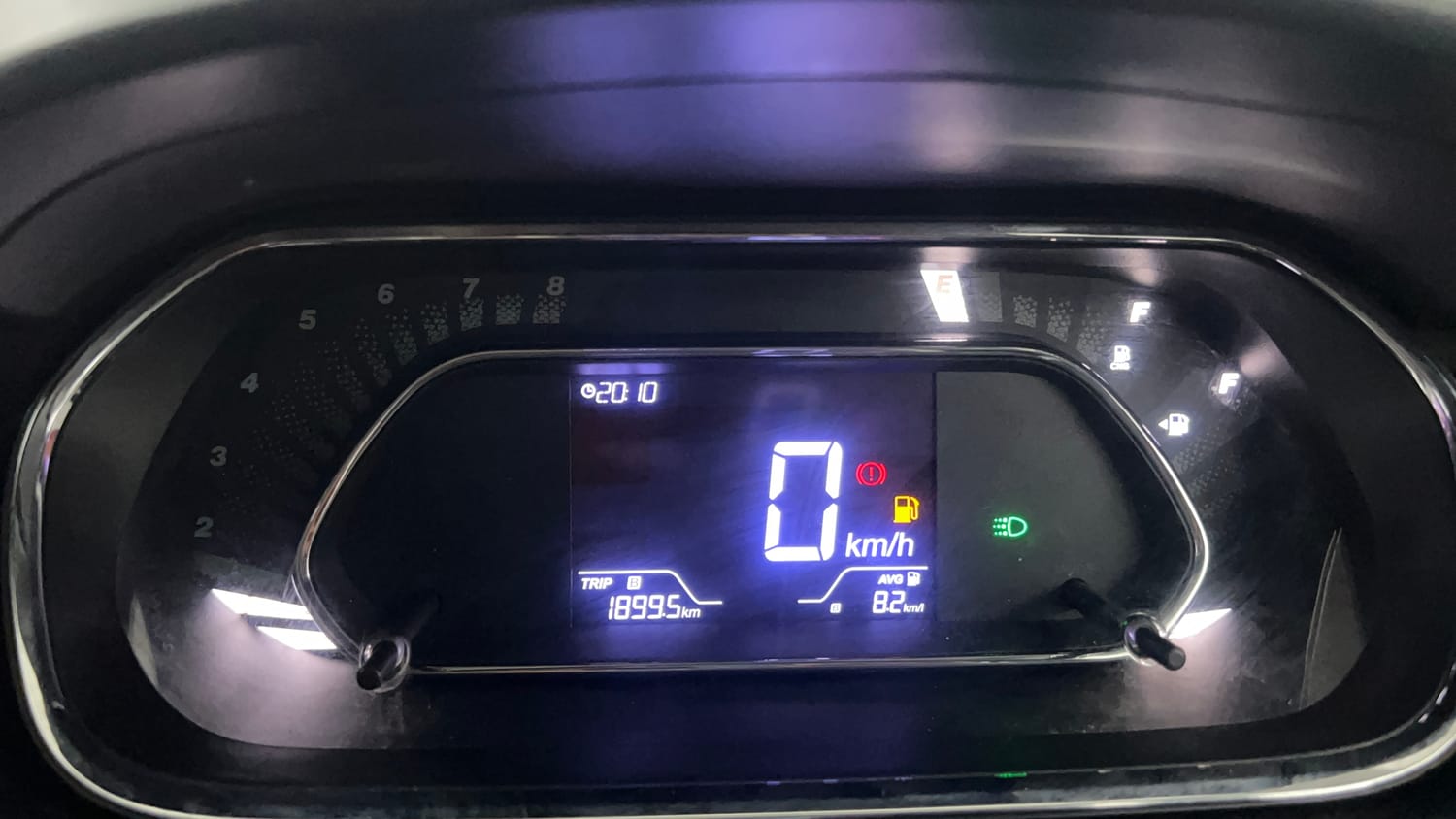 Used 2022 Tata Tiago XZ Plus CNG Cng Manual interior CLUSTERMETER VIEW