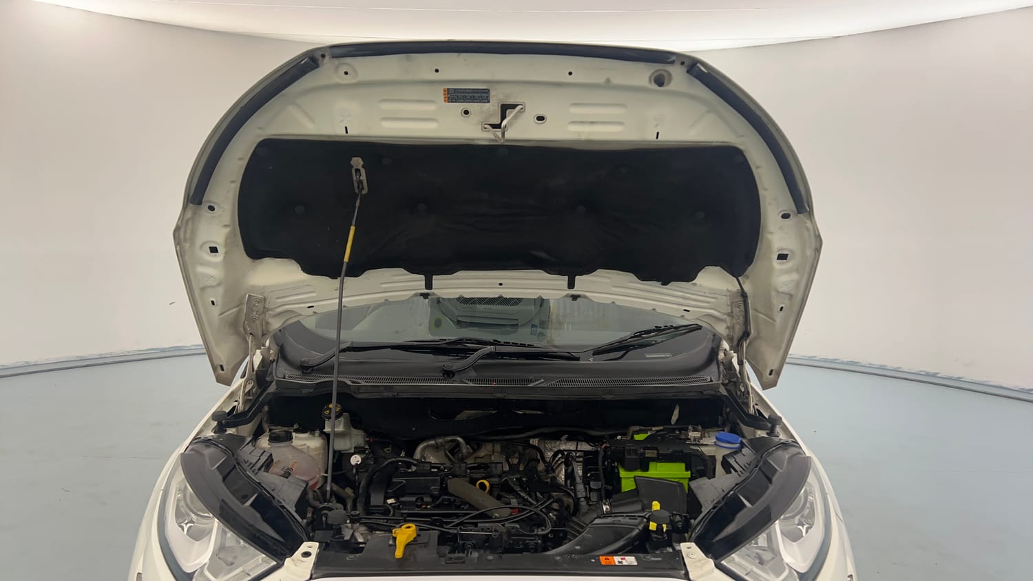 Used 2017 Ford EcoSport Titanium 1.5L Ti-VCT Petrol Manual engine ENGINE & BONNET OPEN FRONT VIEW