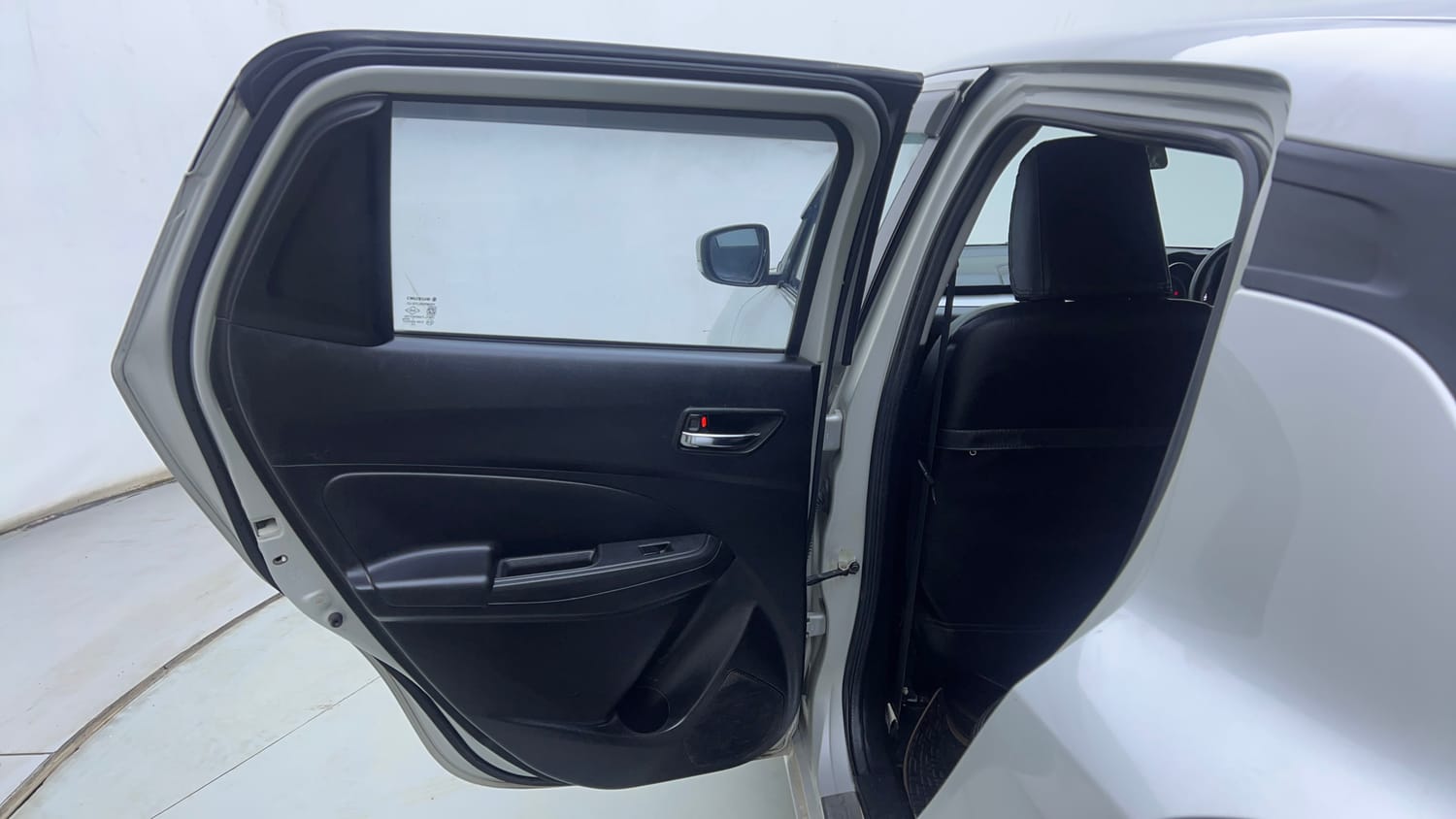 Used 2023 Maruti Suzuki Swift ZXi Plus AMT Petrol Automatic interior LEFT REAR DOOR OPEN VIEW