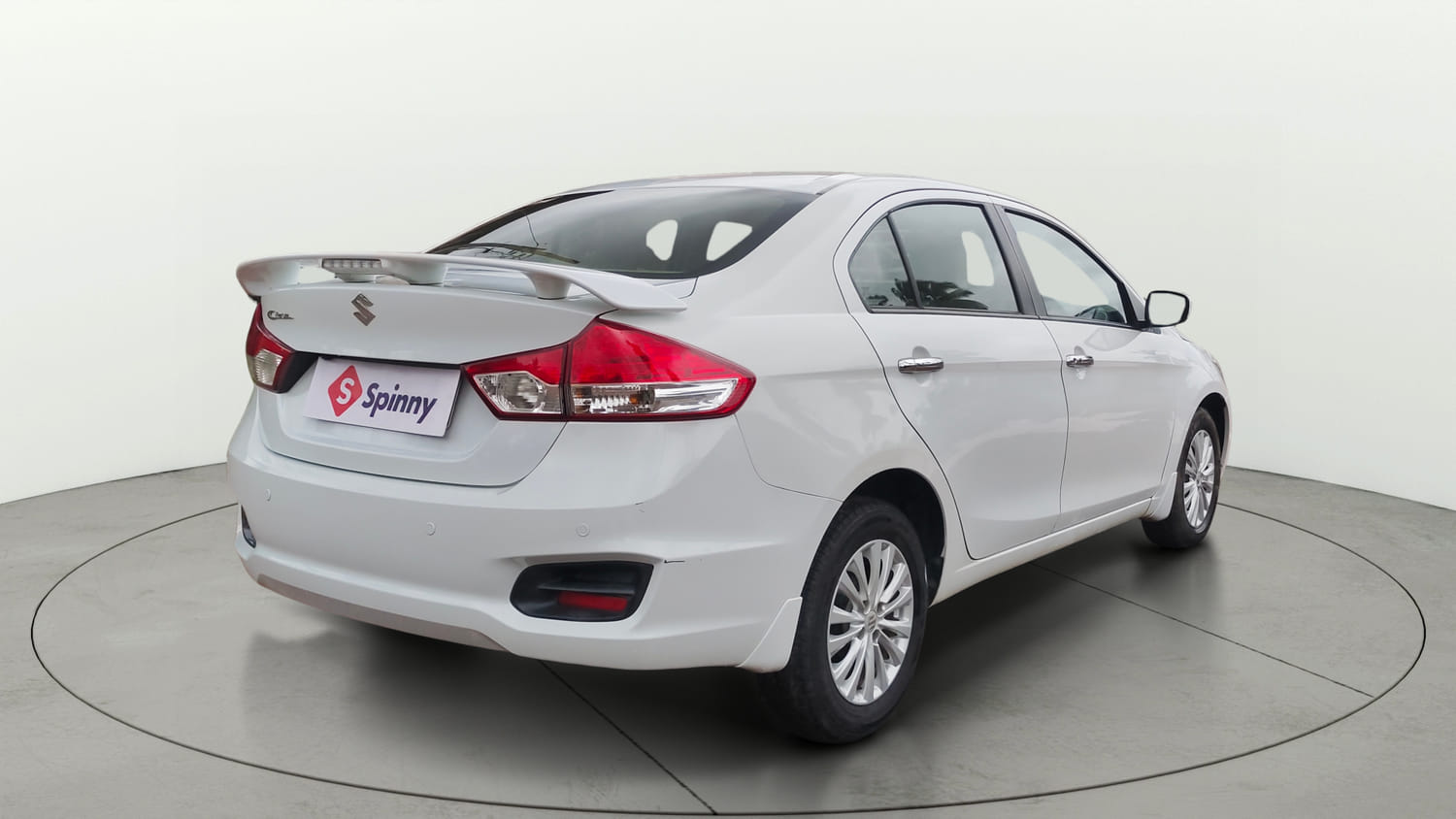 Used 2018 Maruti Suzuki Ciaz Zeta 1.4 MT Petrol Manual exterior RIGHT REAR CORNER VIEW