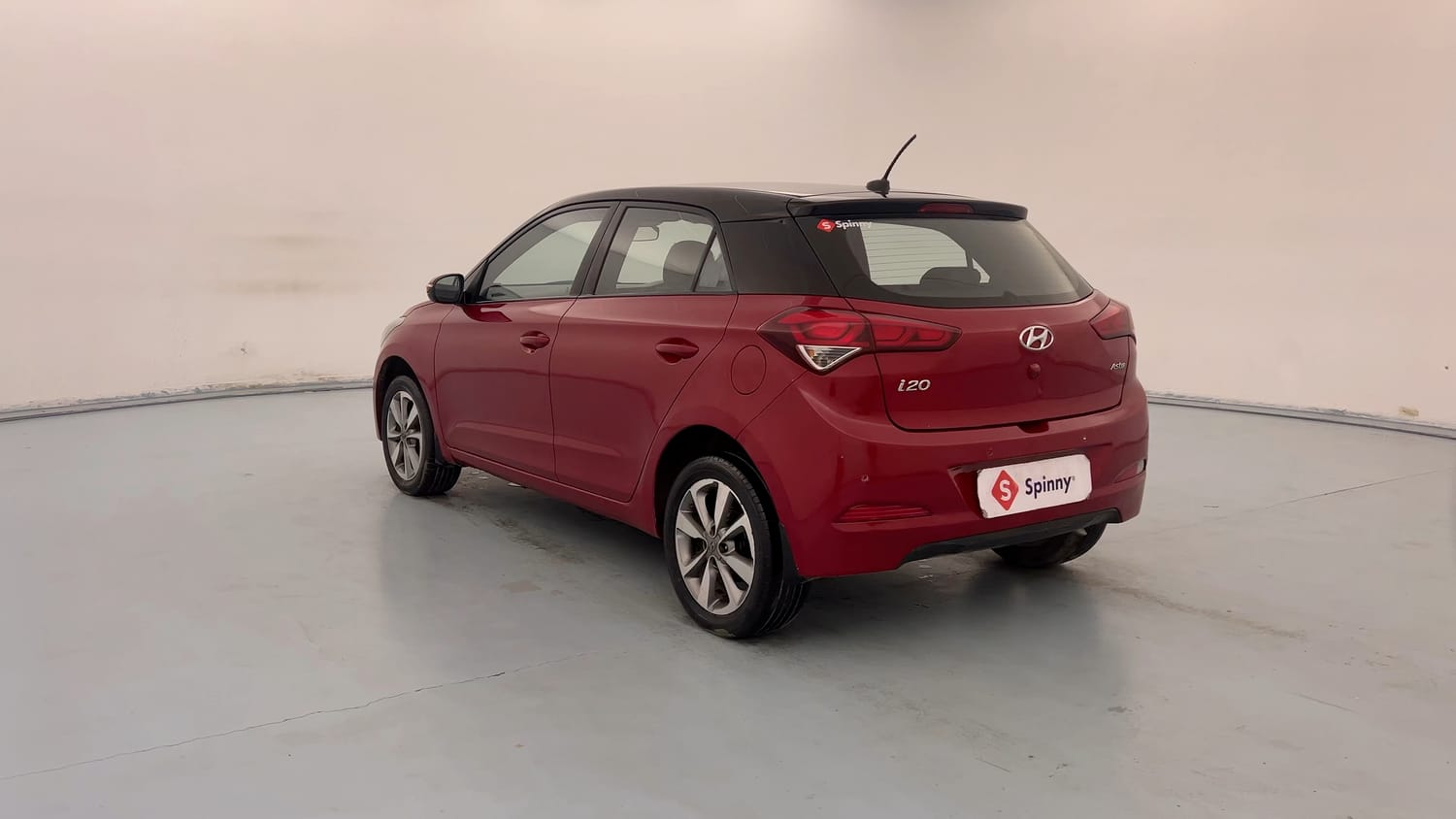 Used 2017 Hyundai Elite i20 Asta 1.2 Petrol Manual exterior LEFT REAR CORNER VIEW