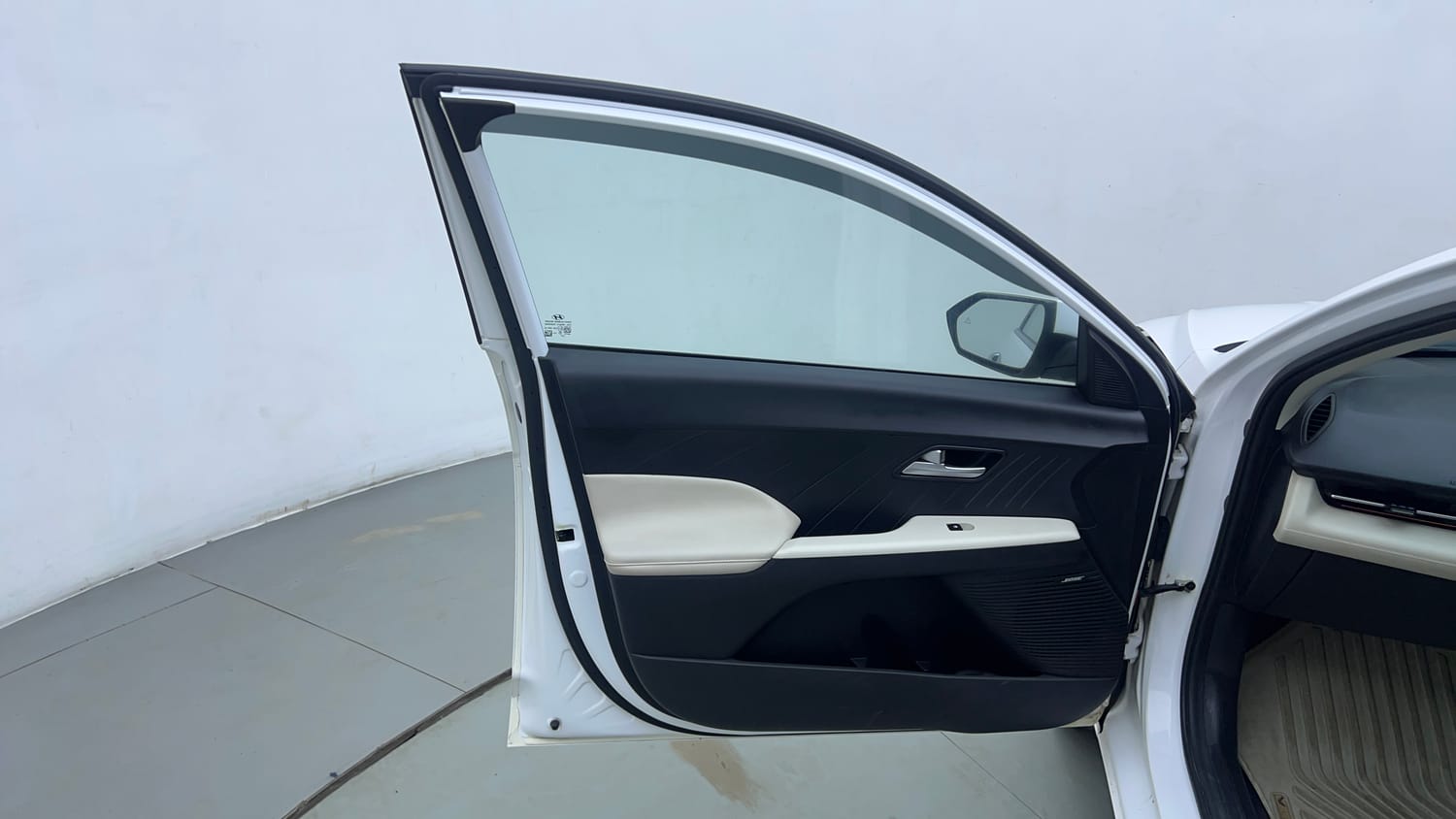 Used 2023 Hyundai Verna SX (O) 1.5 Petrol IVT Petrol Automatic interior LEFT FRONT DOOR OPEN VIEW
