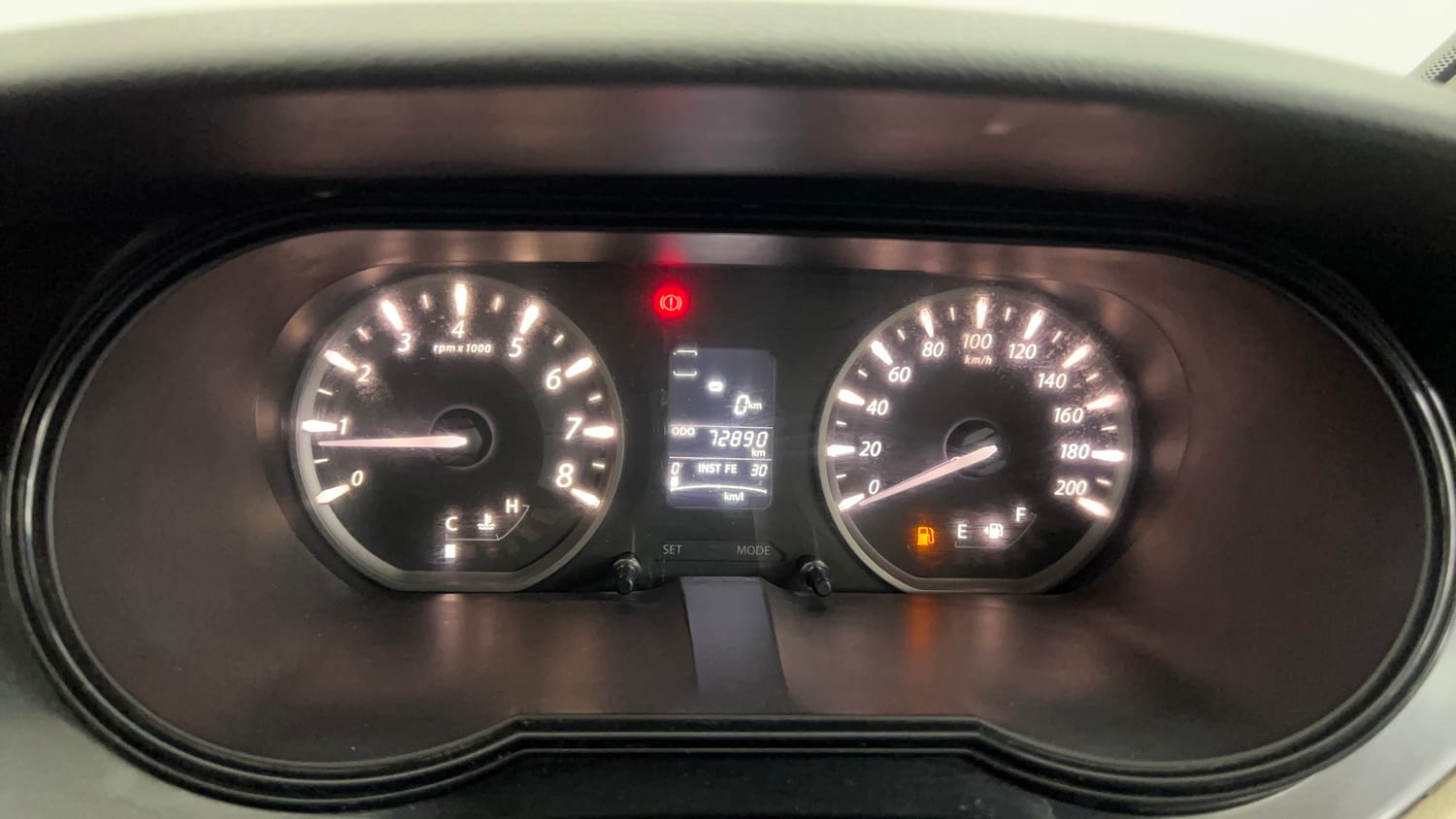 Used 2014 Tata Zest XMS Petrol Petrol Manual interior CLUSTERMETER VIEW