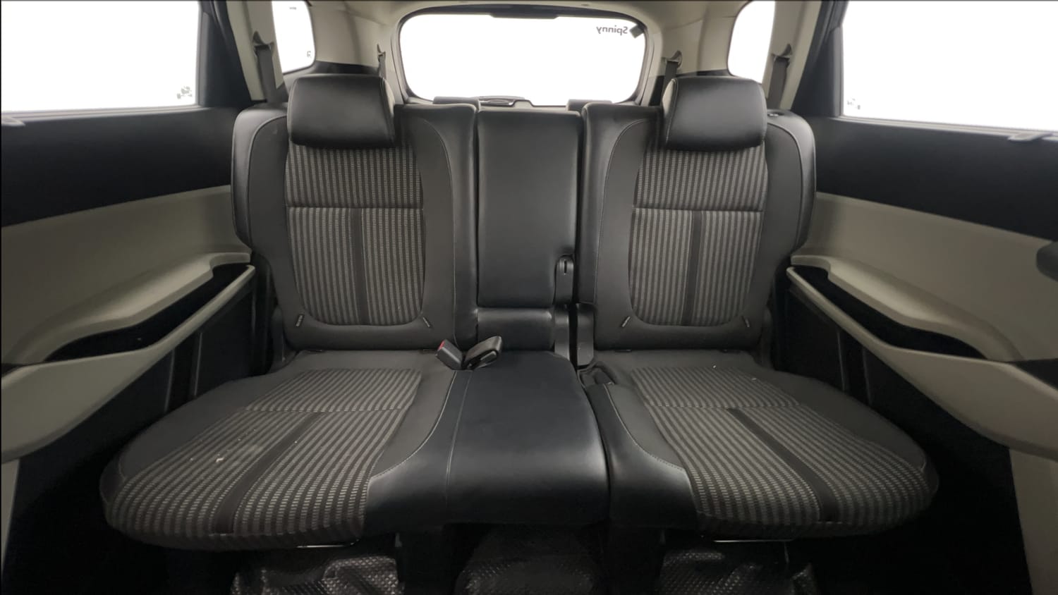 Used 2023 Kia Carens Prestige 1.4 Petrol MT 7 STR Petrol Manual interior REAR SEAT CONDITION VIEW