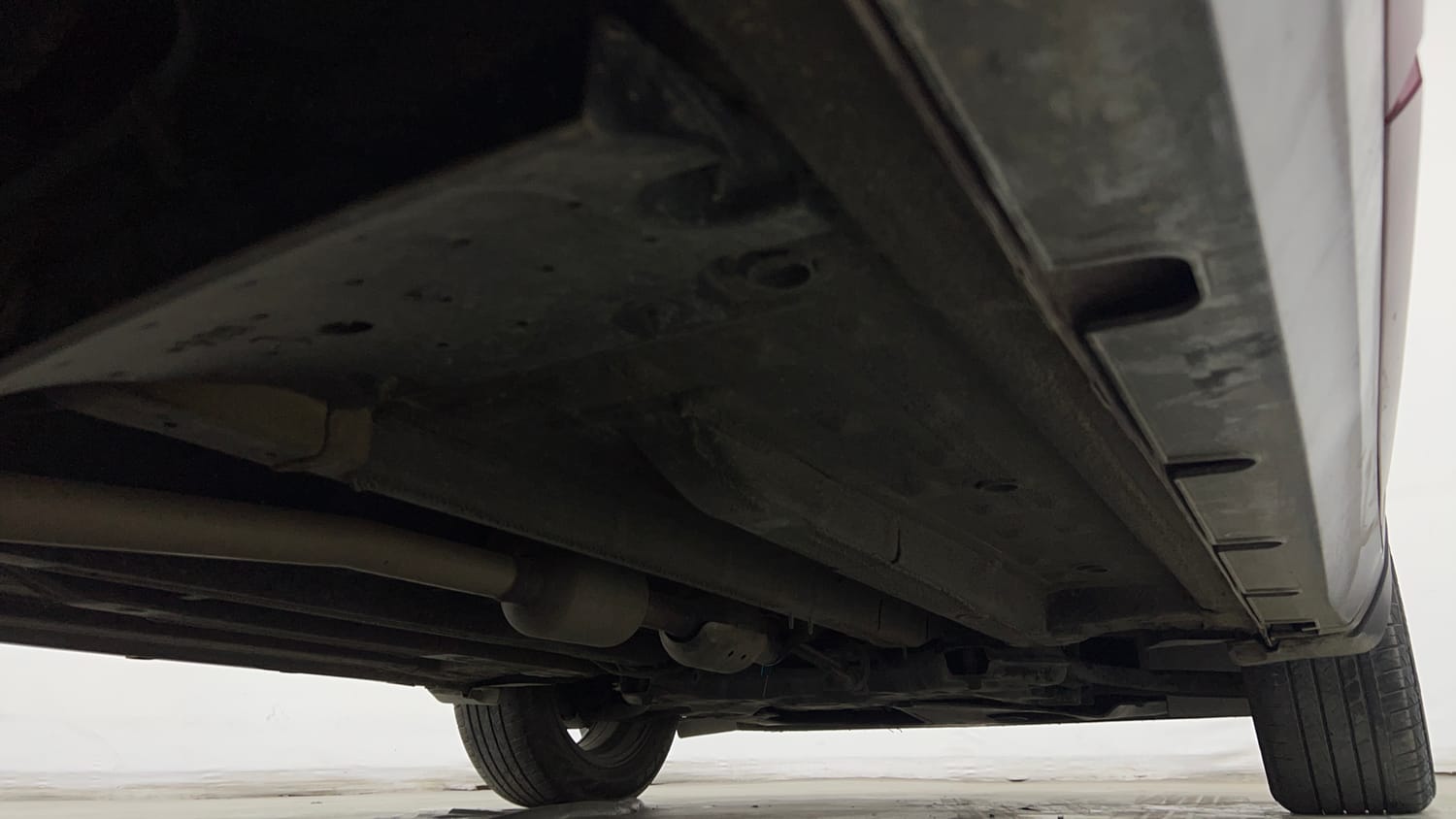 Used 2021 kia Seltos HTX IVT 1.5 Petrol Automatic extra REAR RIGHT UNDERBODY VIEW